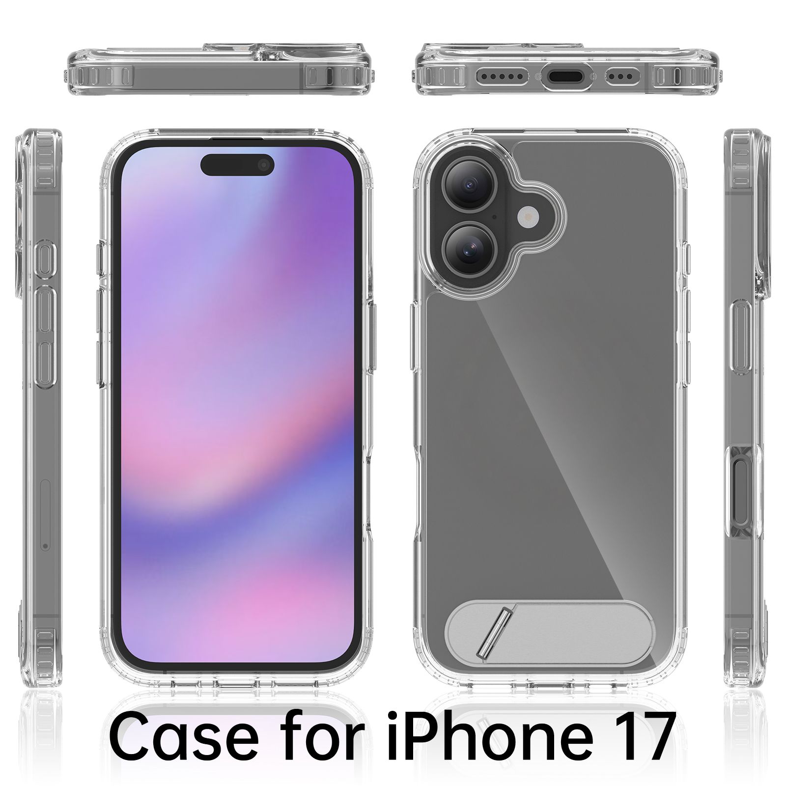 Ridge Clear Case with Kickstand — 7