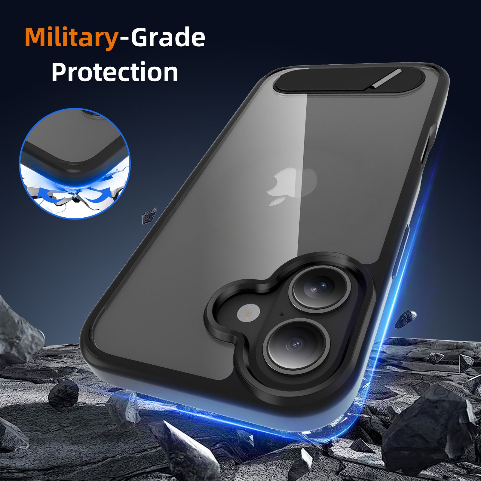 Ridge Clear Case with Kickstand — 10