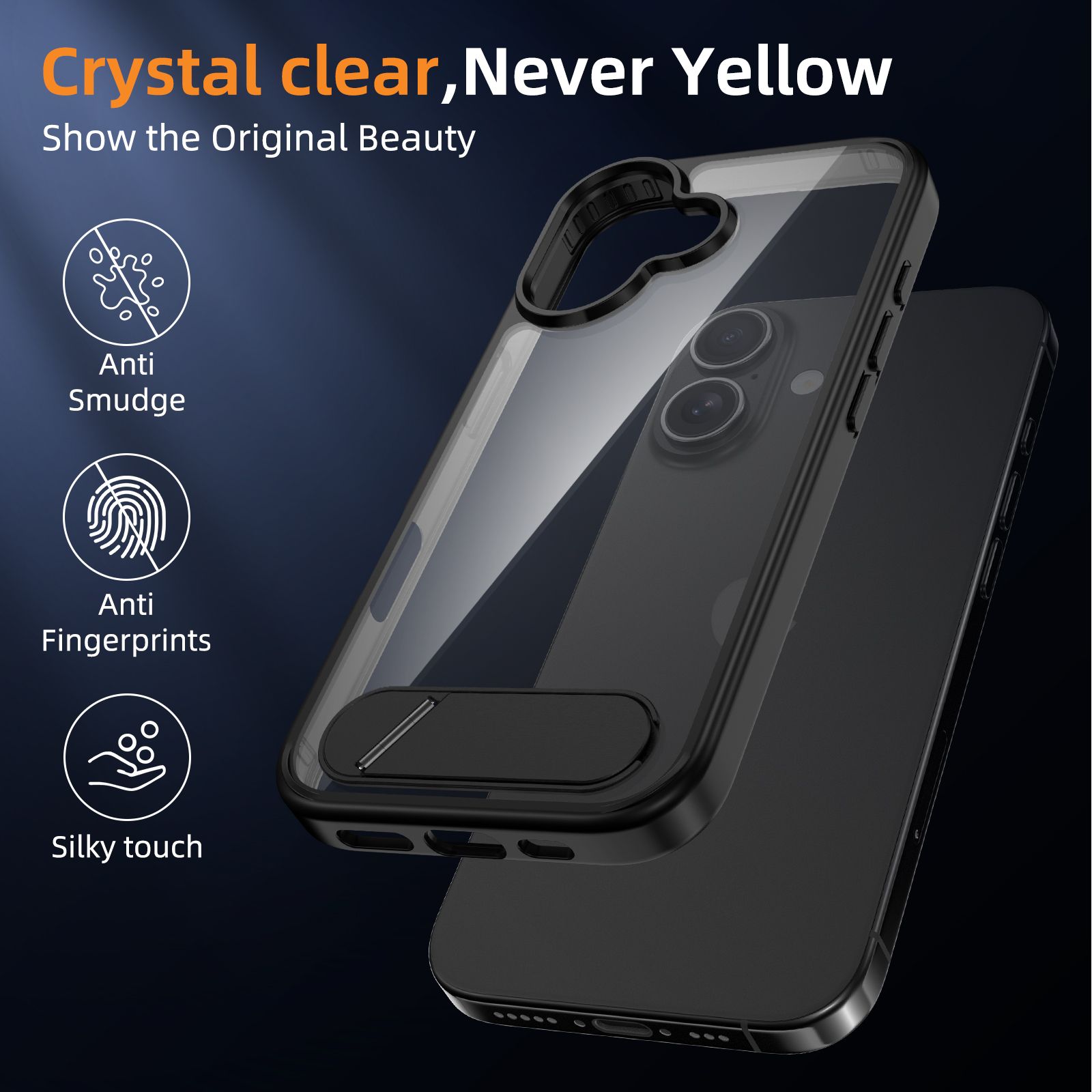 Ridge Clear Case with Kickstand — 11