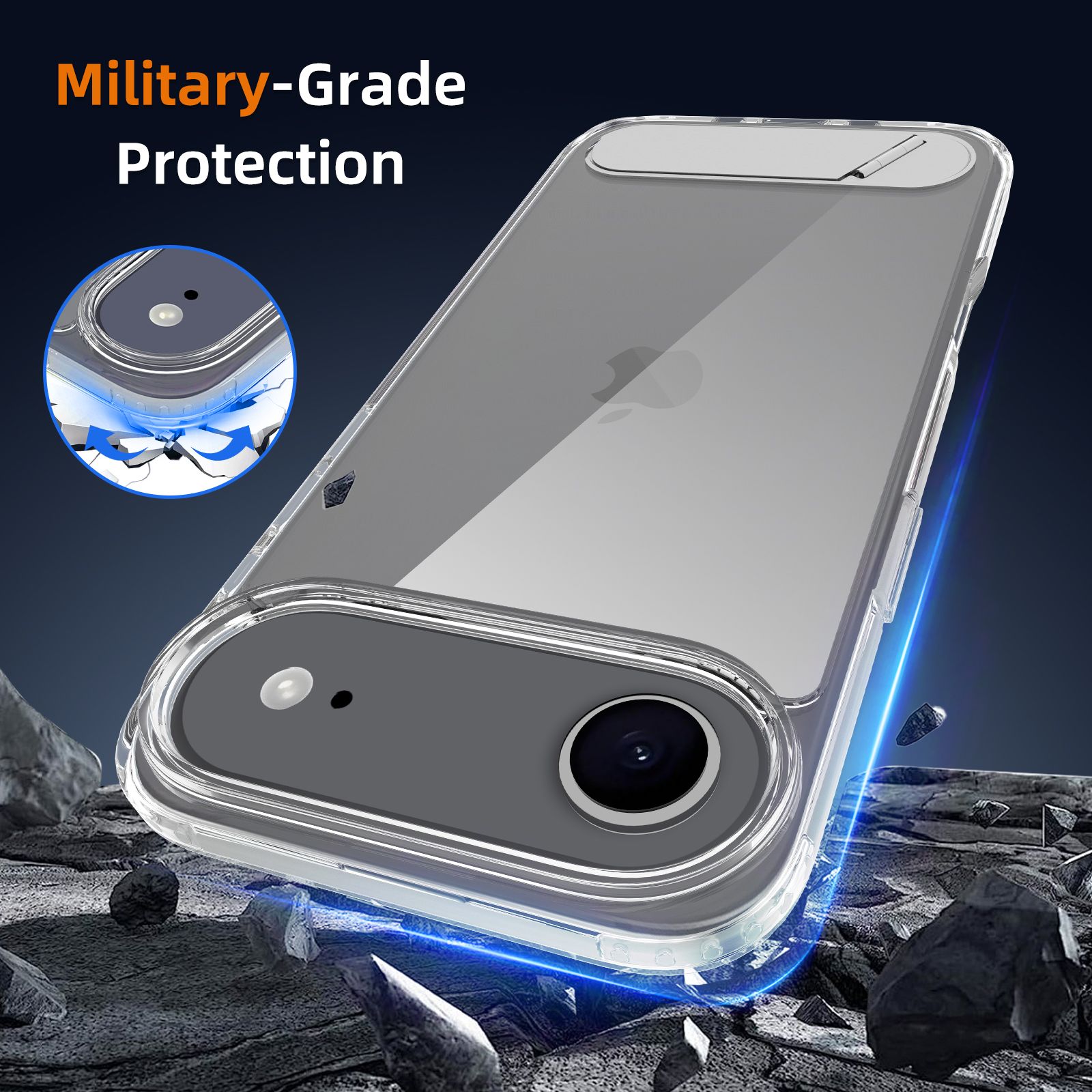 Ridge Clear Case with Kickstand — 15