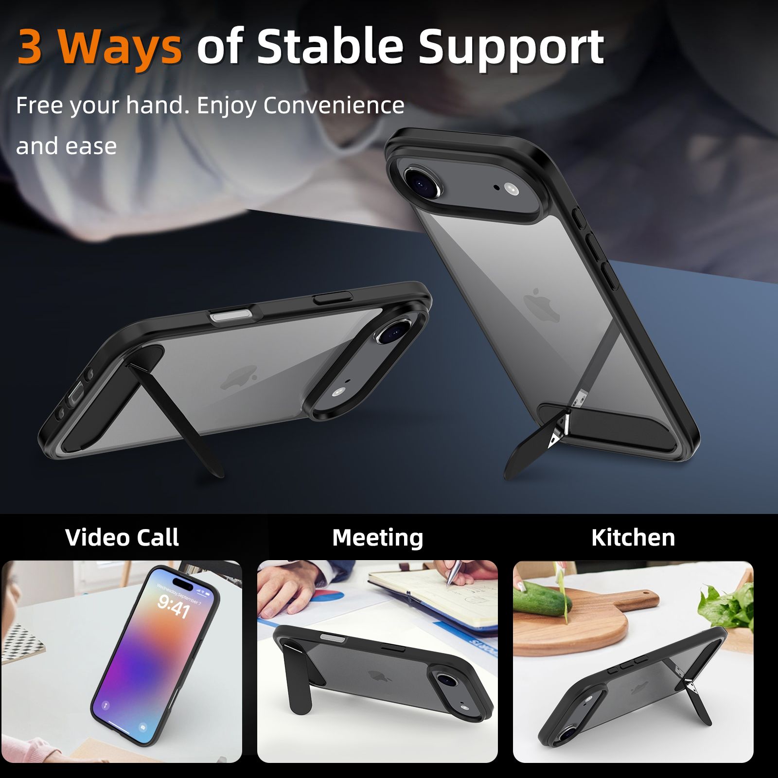 Ridge Clear Case with Kickstand — 23