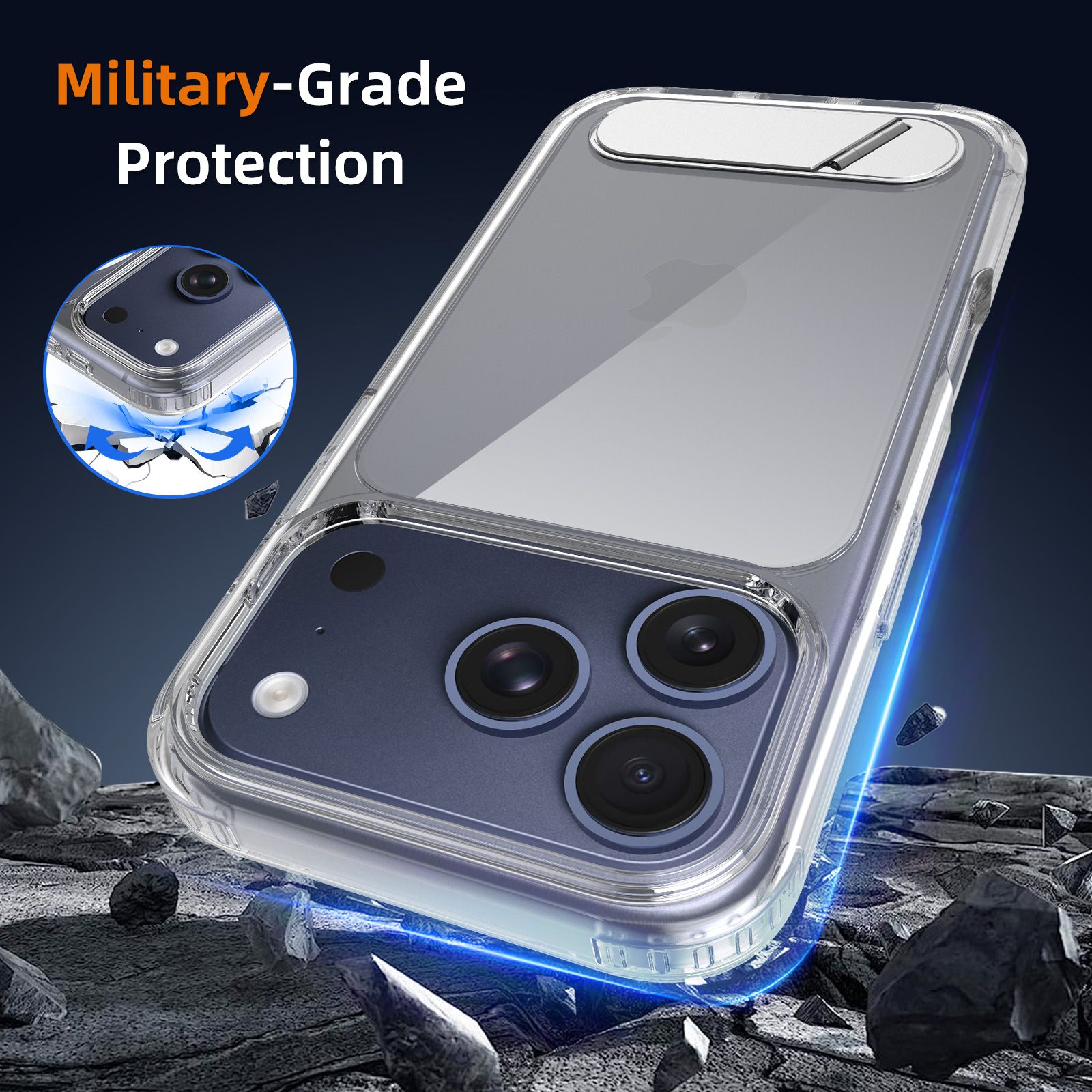Ridge Clear Case with Kickstand — 26