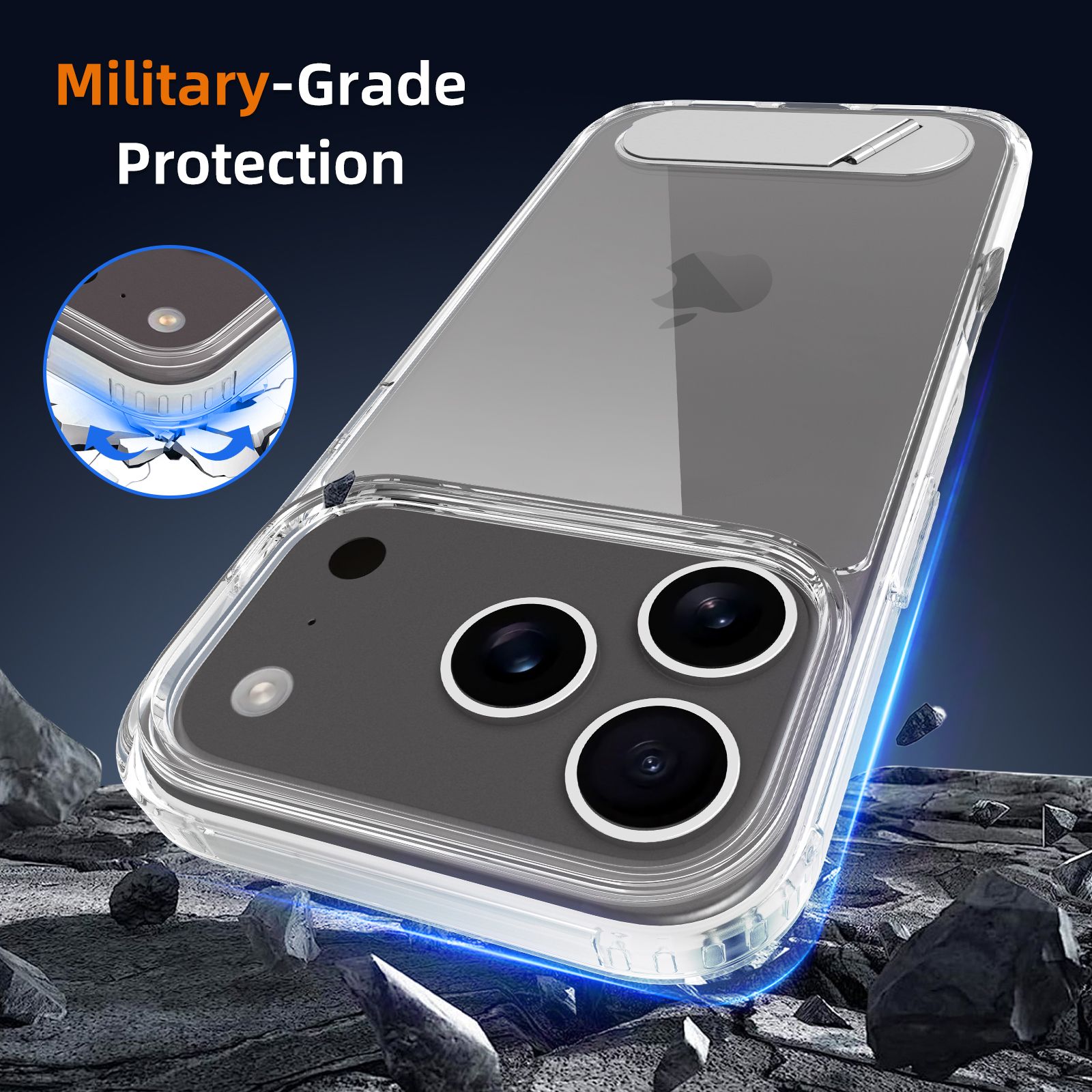 Ridge Clear Case with Kickstand — 32