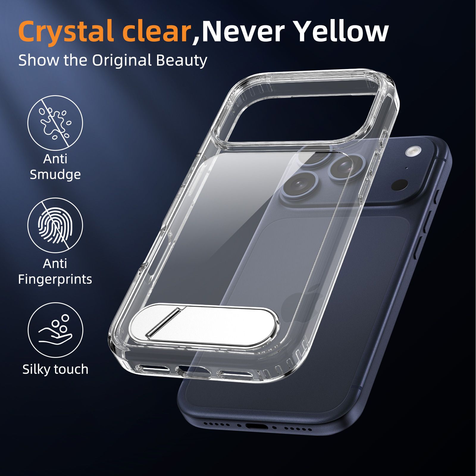 Ridge Clear Case with Kickstand — 27