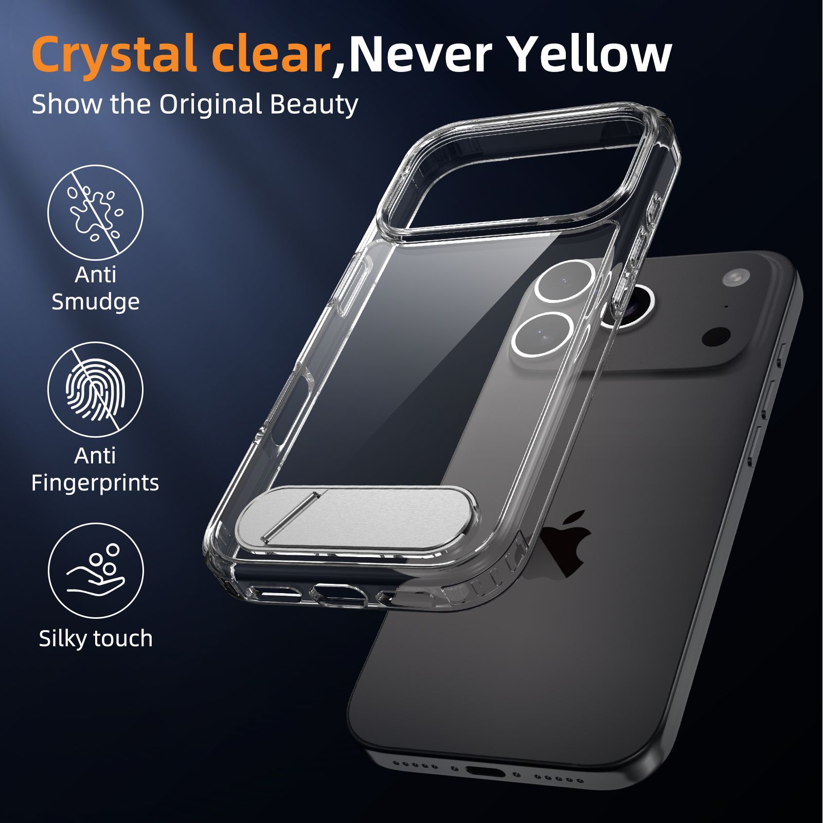 Ridge Clear Case with Kickstand — 33