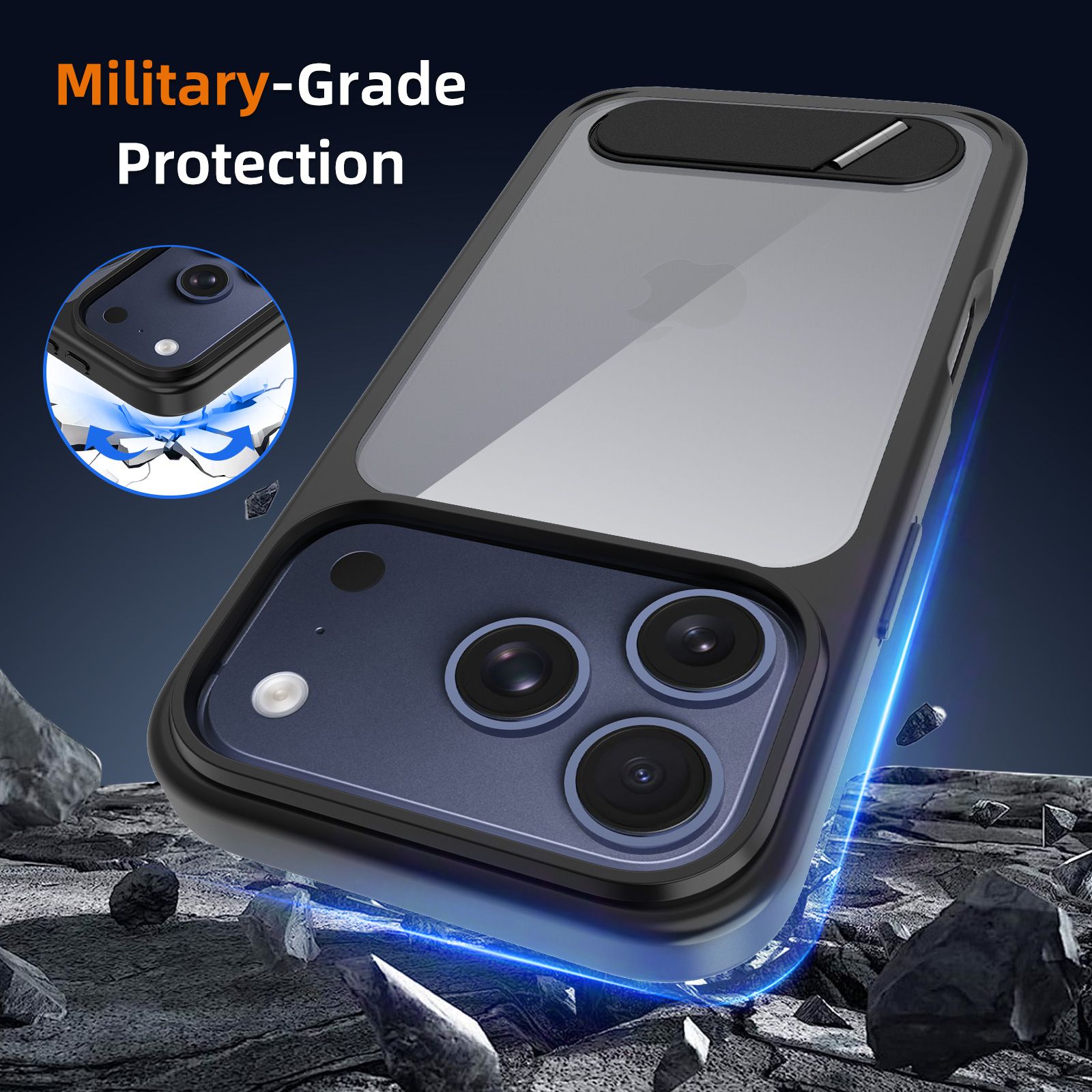 Ridge Clear Case with Kickstand — 38
