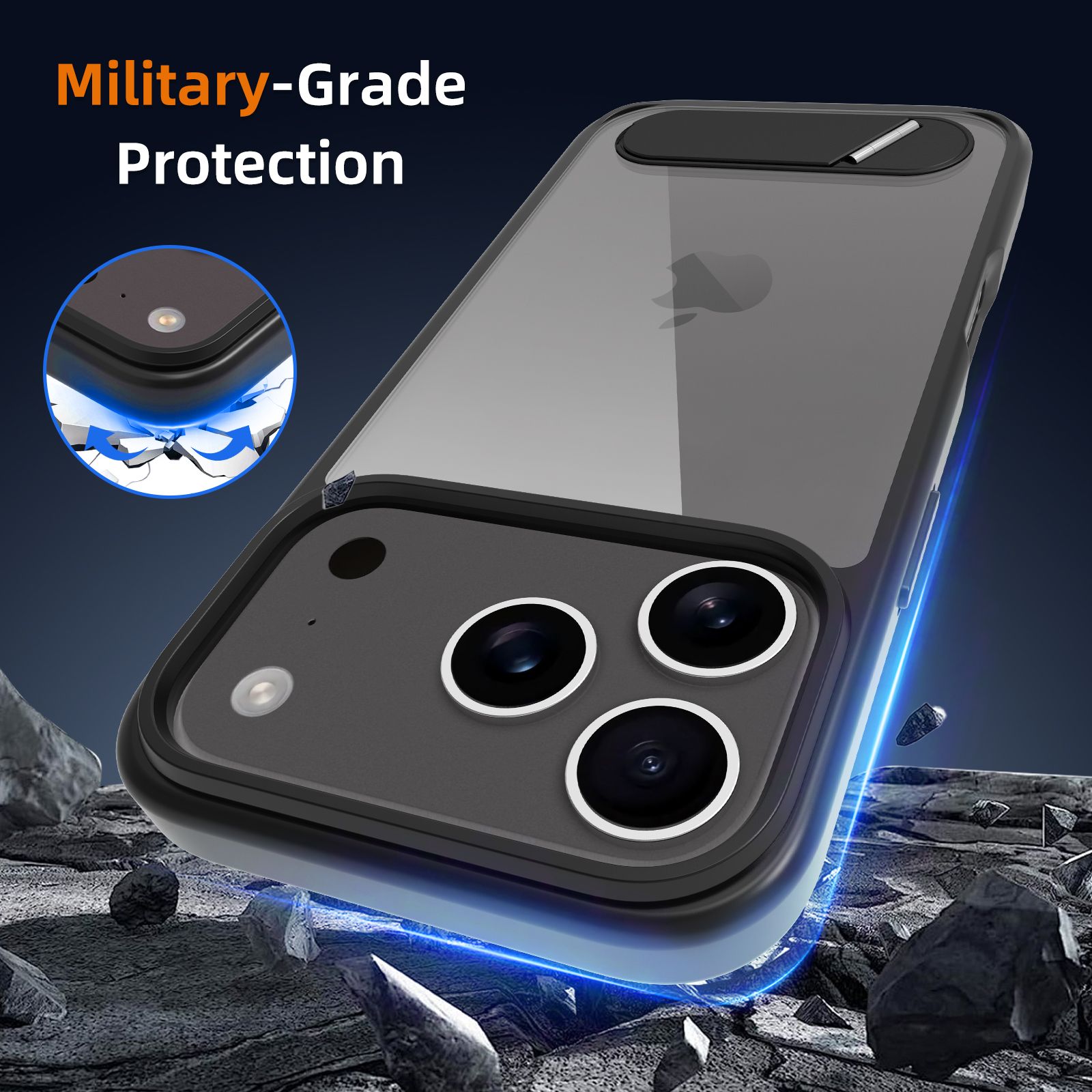 Ridge Clear Case with Kickstand — 43