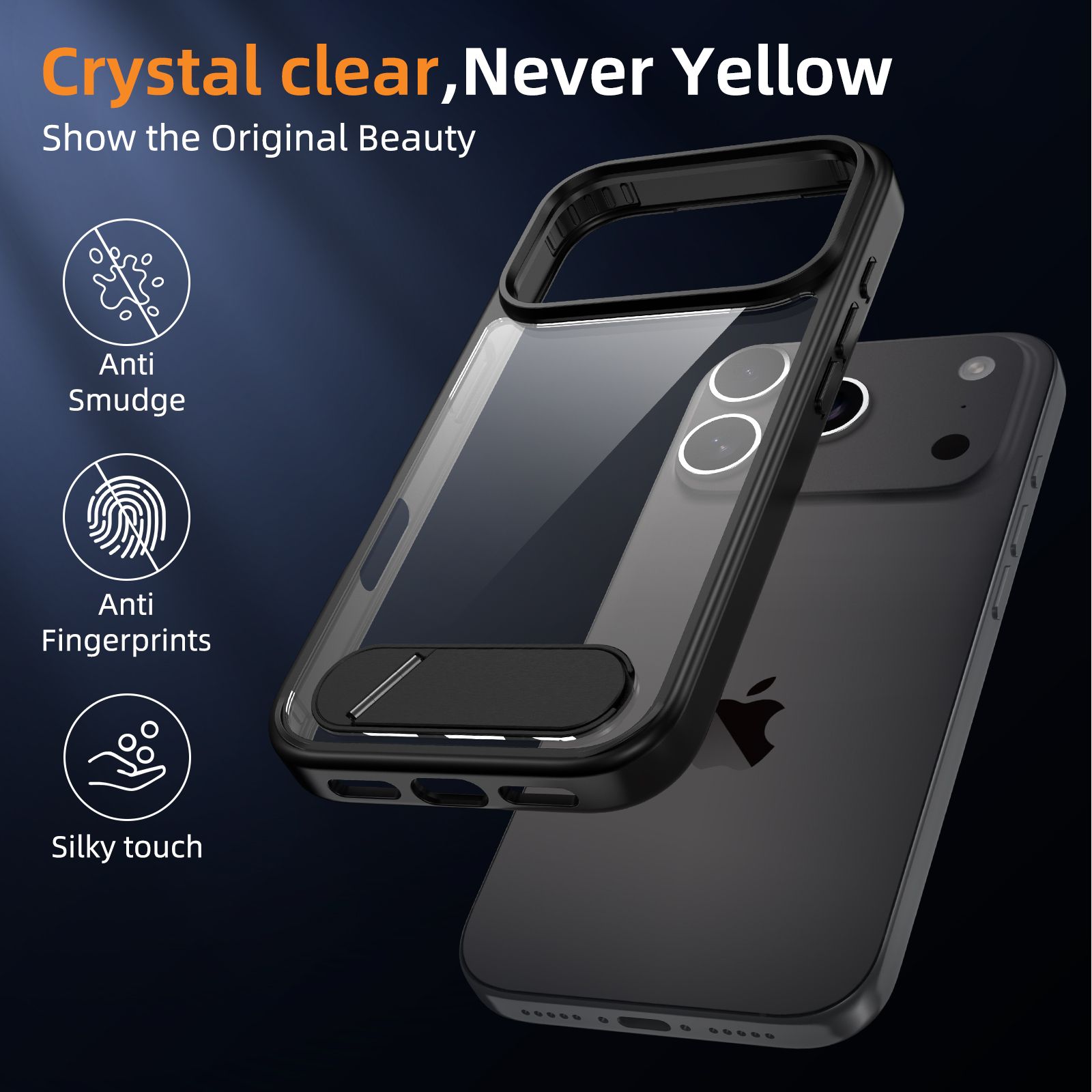 Ridge Clear Case with Kickstand — 44