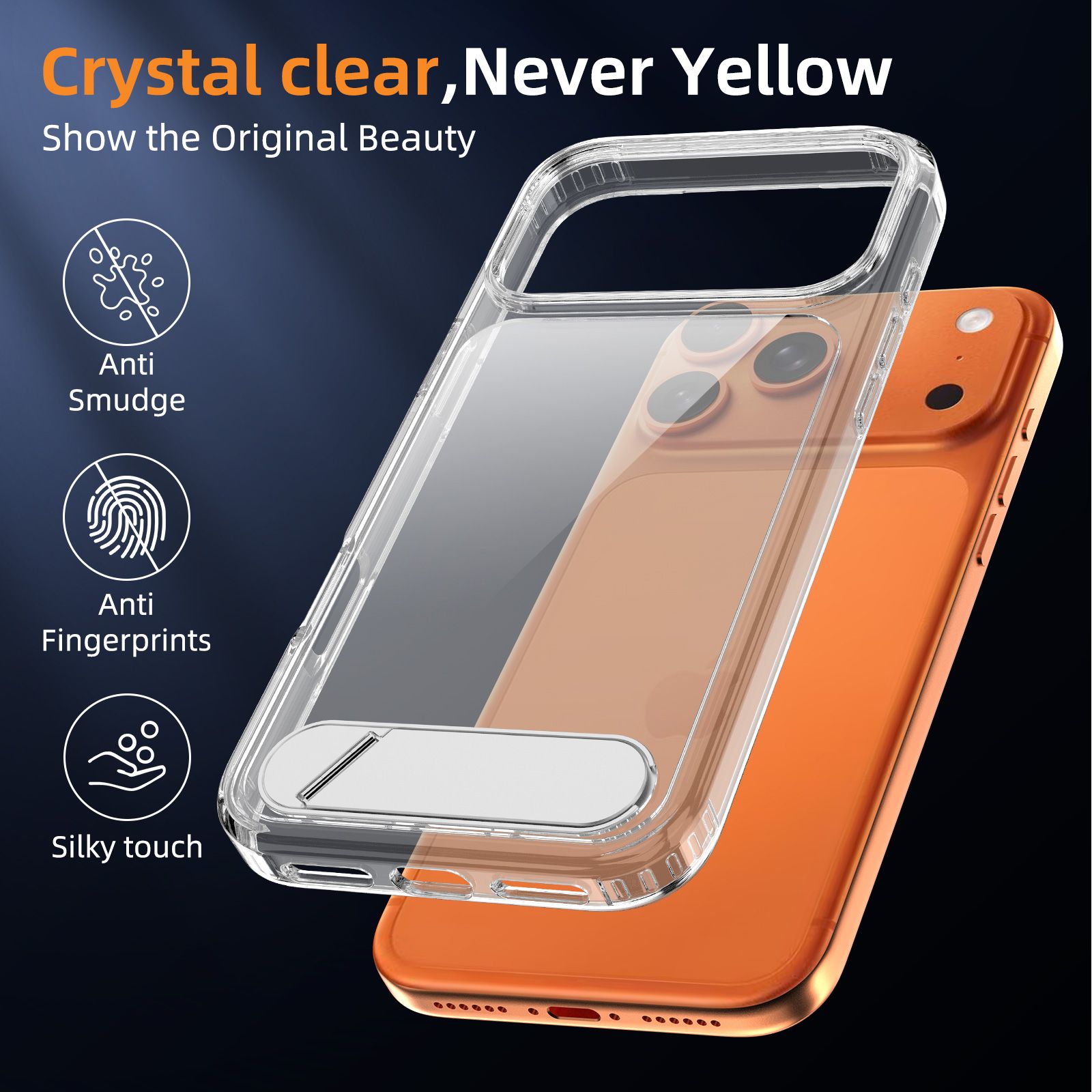 Ridge Clear Case with Kickstand — 49