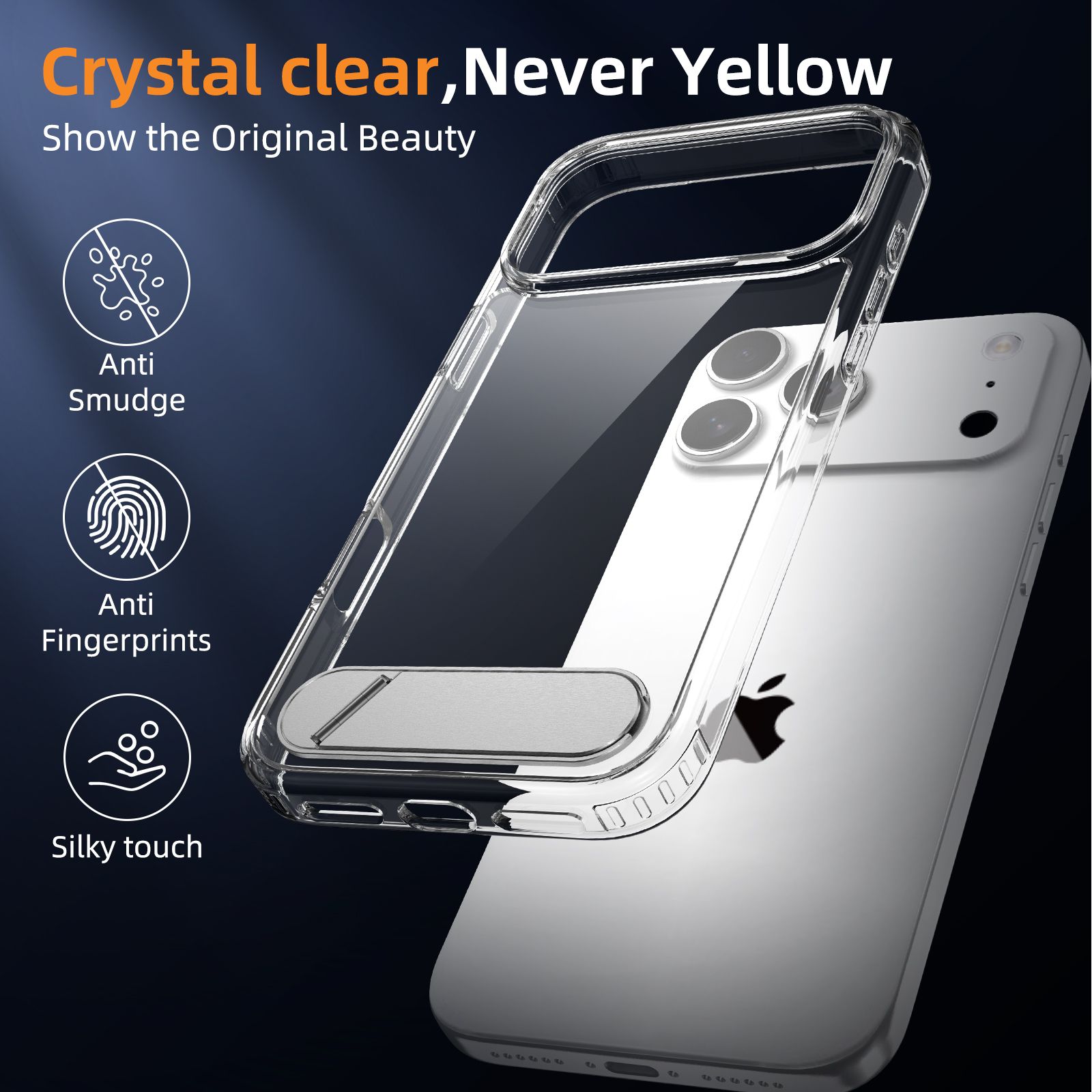 Ridge Clear Case with Kickstand — 54