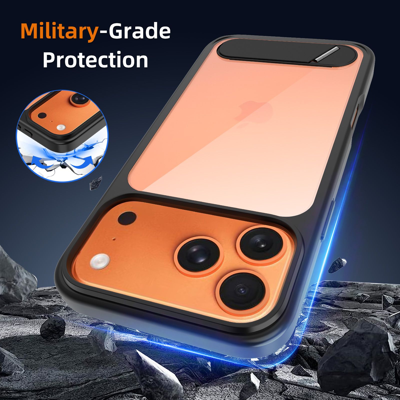 Ridge Clear Case with Kickstand — 59