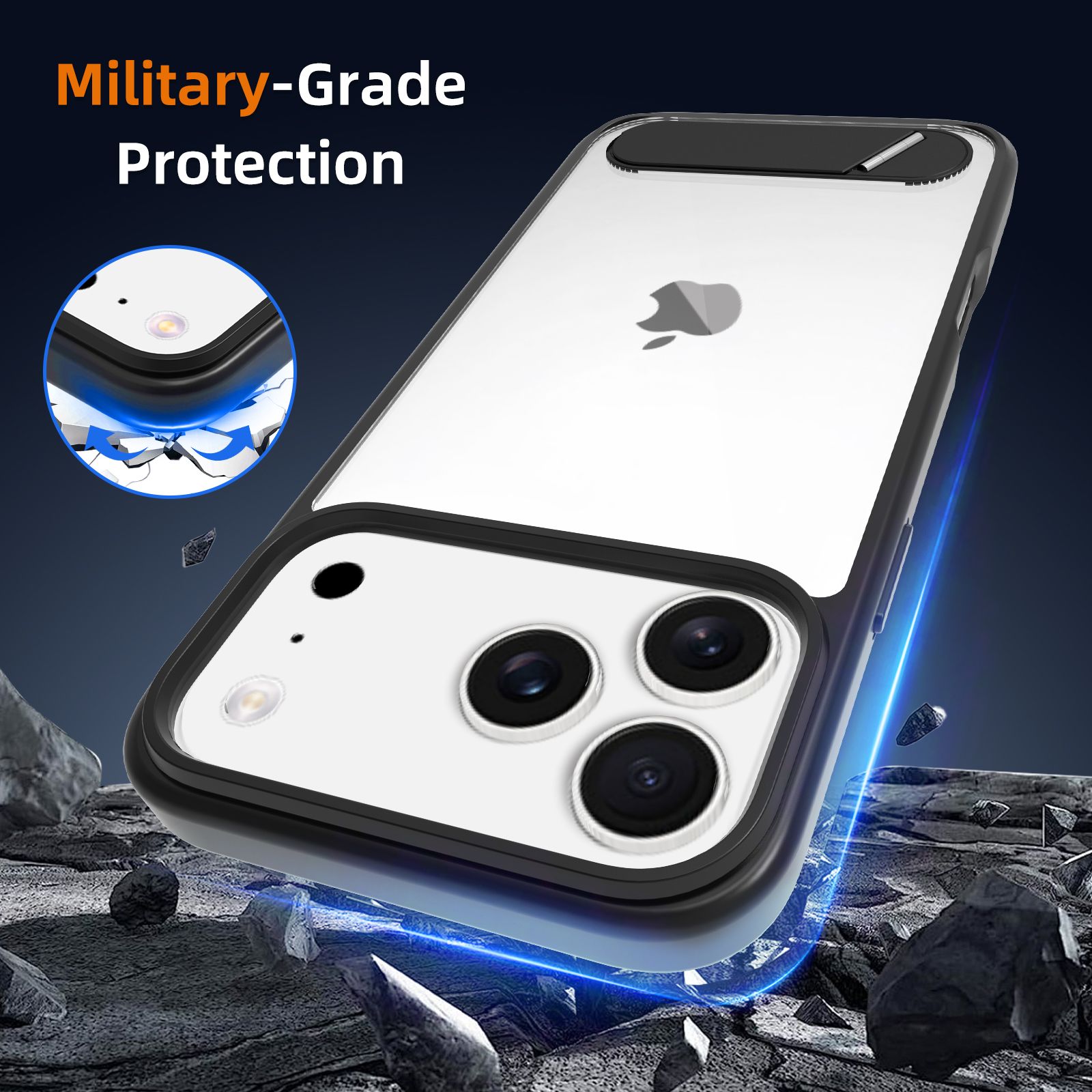 Ridge Clear Case with Kickstand — 64