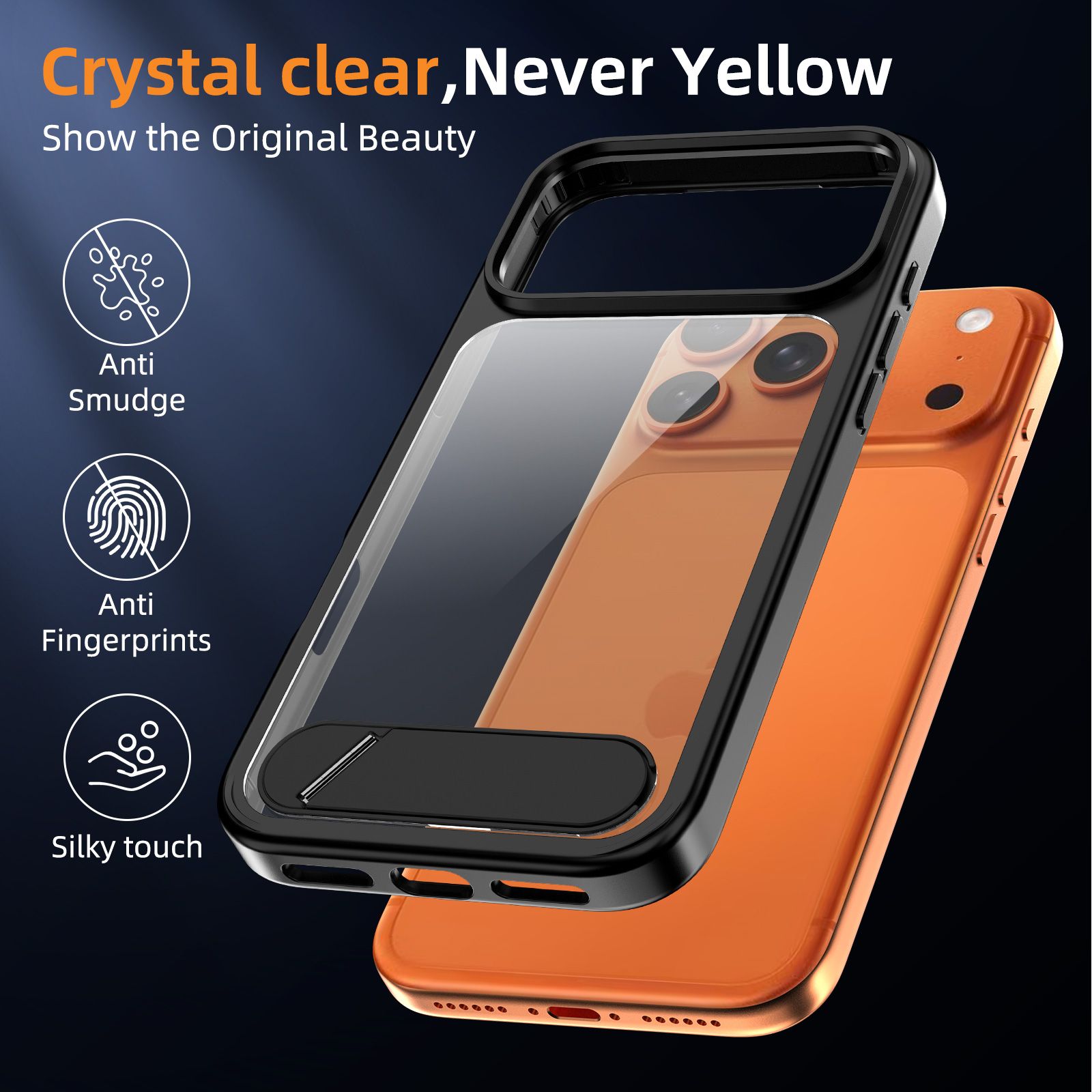 Ridge Clear Case with Kickstand — 60