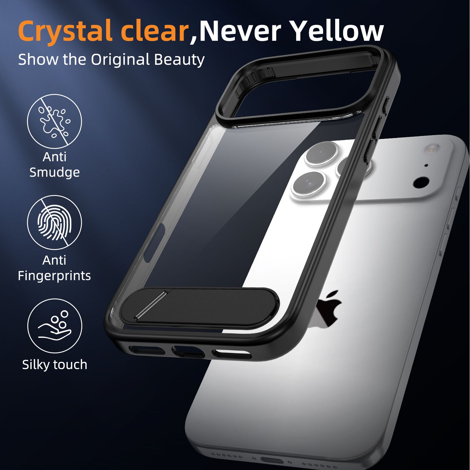 Ridge Clear Case with Kickstand — 65