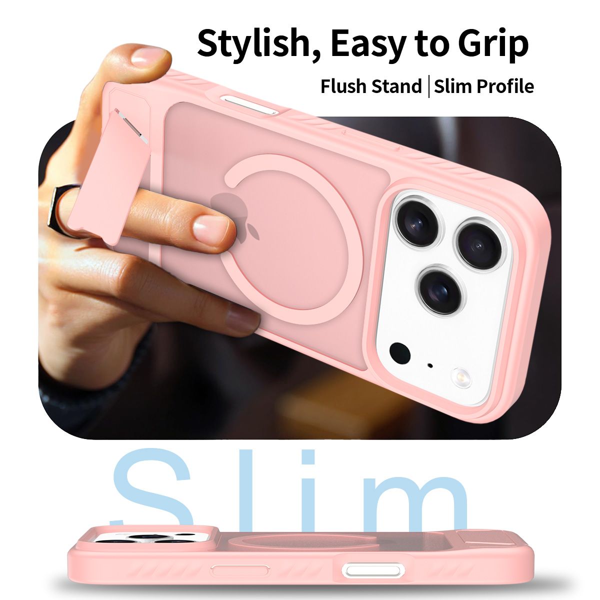 Tilt 45° Frosted Magnetic Stand Case — 211