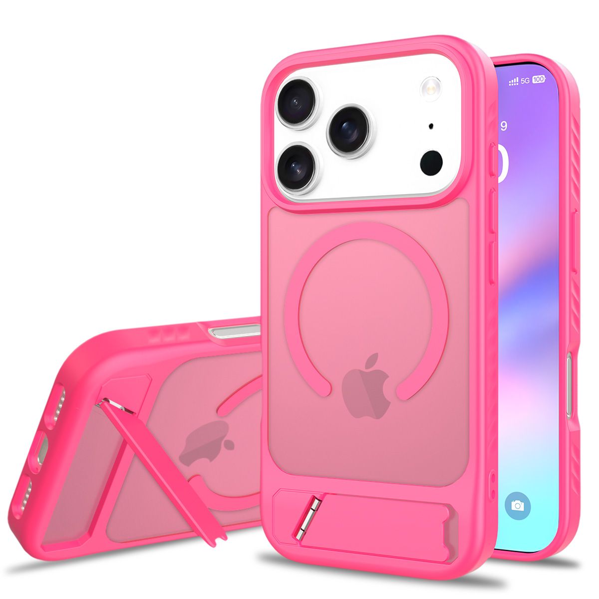 Tilt 45° Frosted Magnetic Stand Case — 214