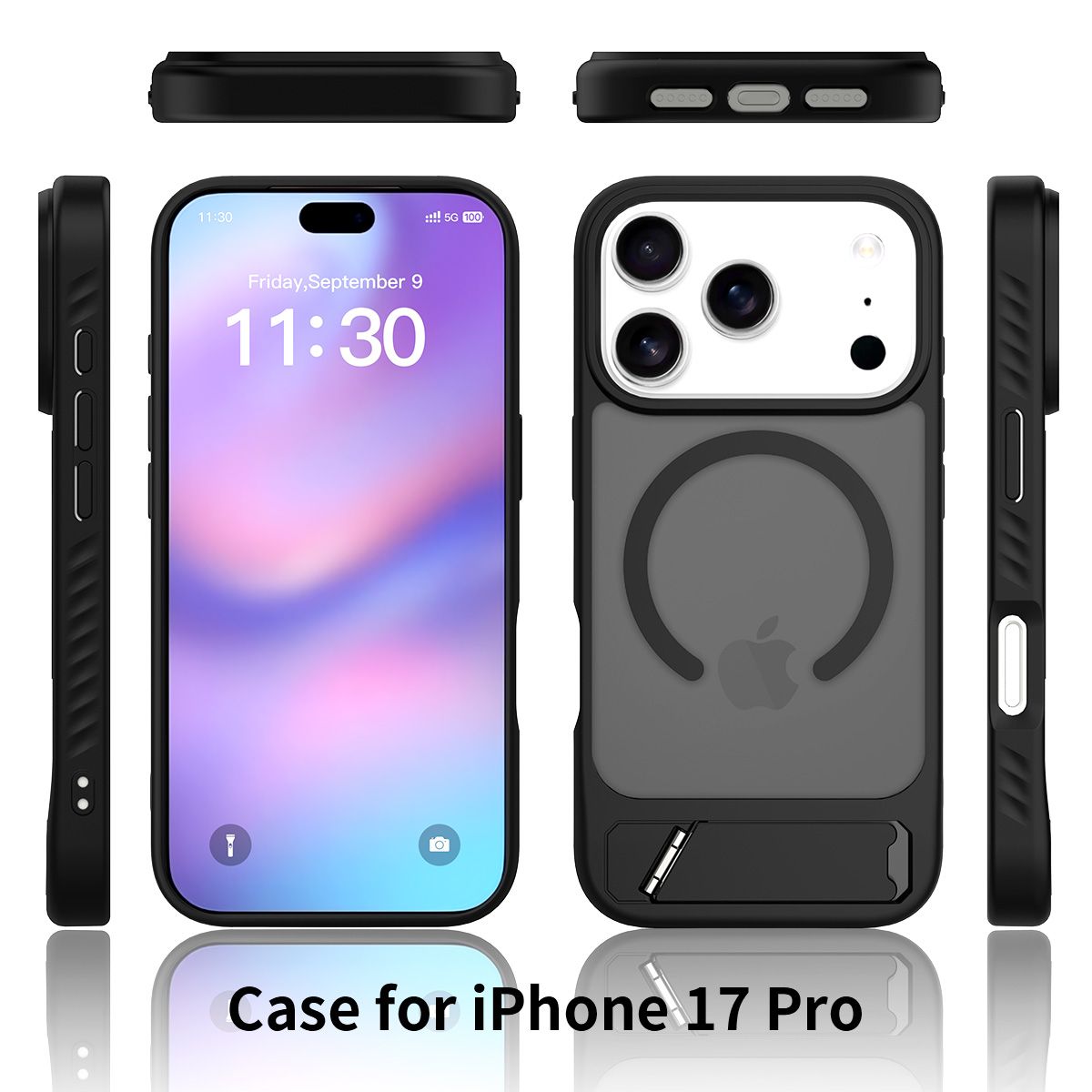 Tilt 45° Frosted Magnetic Stand Case — 207