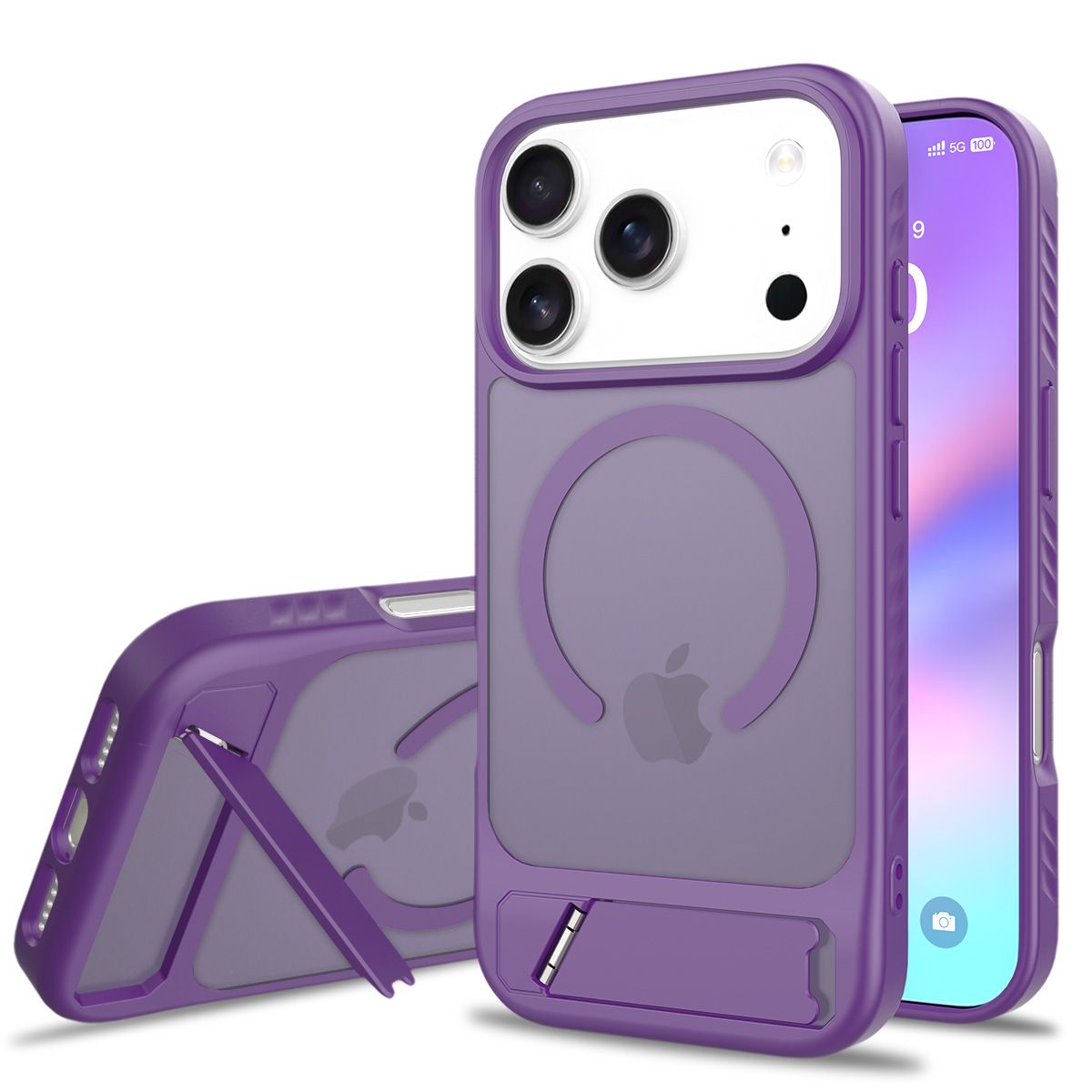 Tilt 45° Frosted Magnetic Stand Case — 236