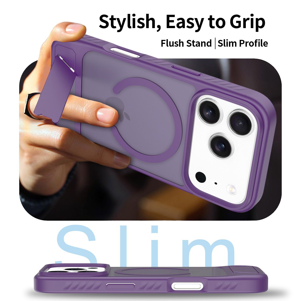 Tilt 45° Frosted Magnetic Stand Case — 239
