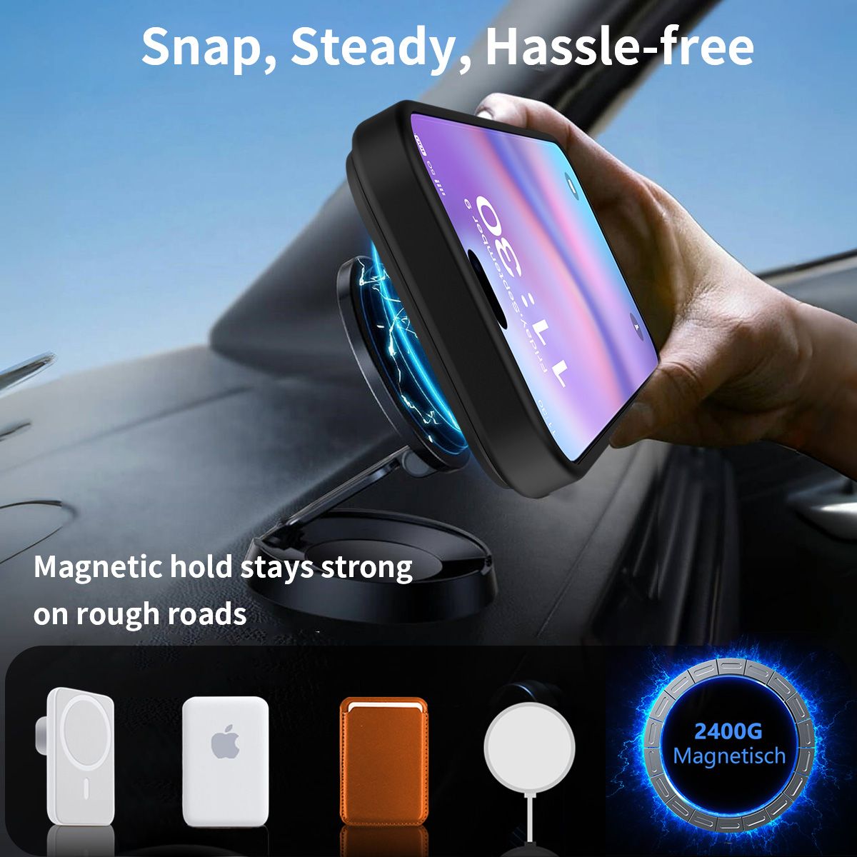Tilt 45° Frosted Magnetic Stand Case — 243