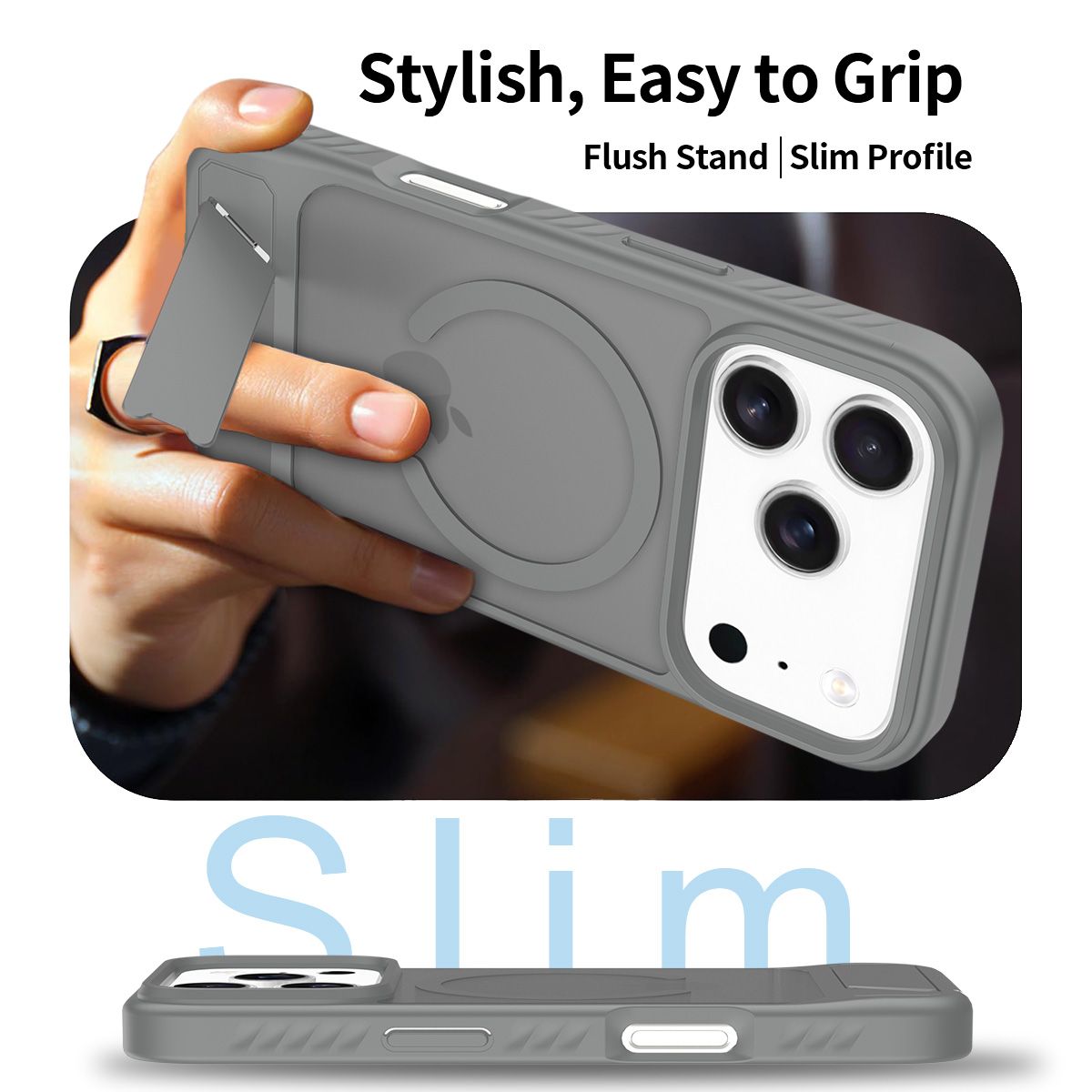 Tilt 45° Frosted Magnetic Stand Case — 247