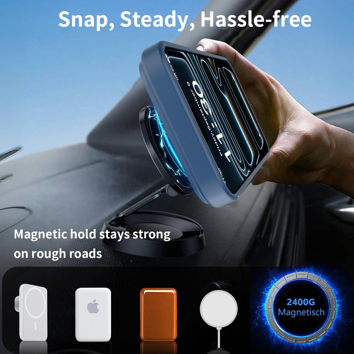 Tilt 45° Frosted Magnetic Stand Case — 280