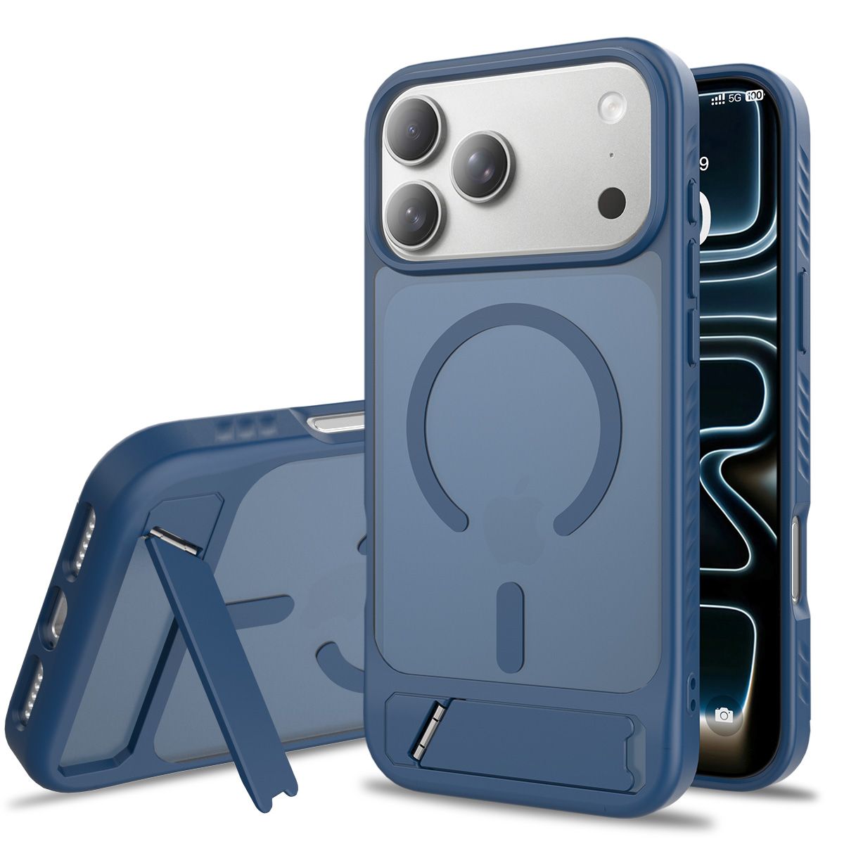 Tilt 45° Frosted Magnetic Stand Case — 274