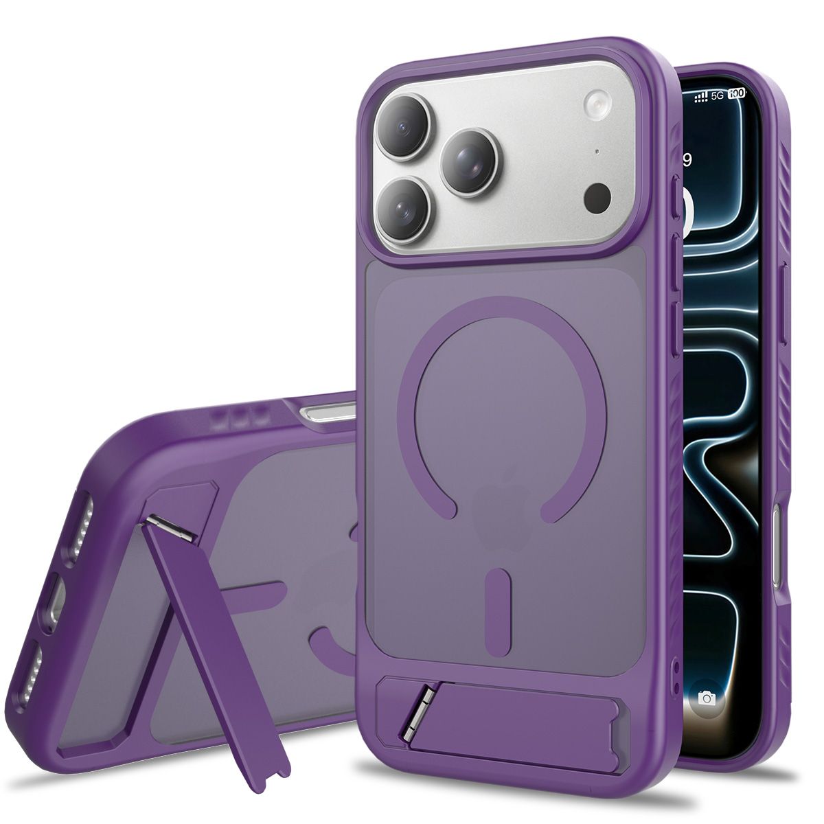 Tilt 45° Frosted Magnetic Stand Case — 288