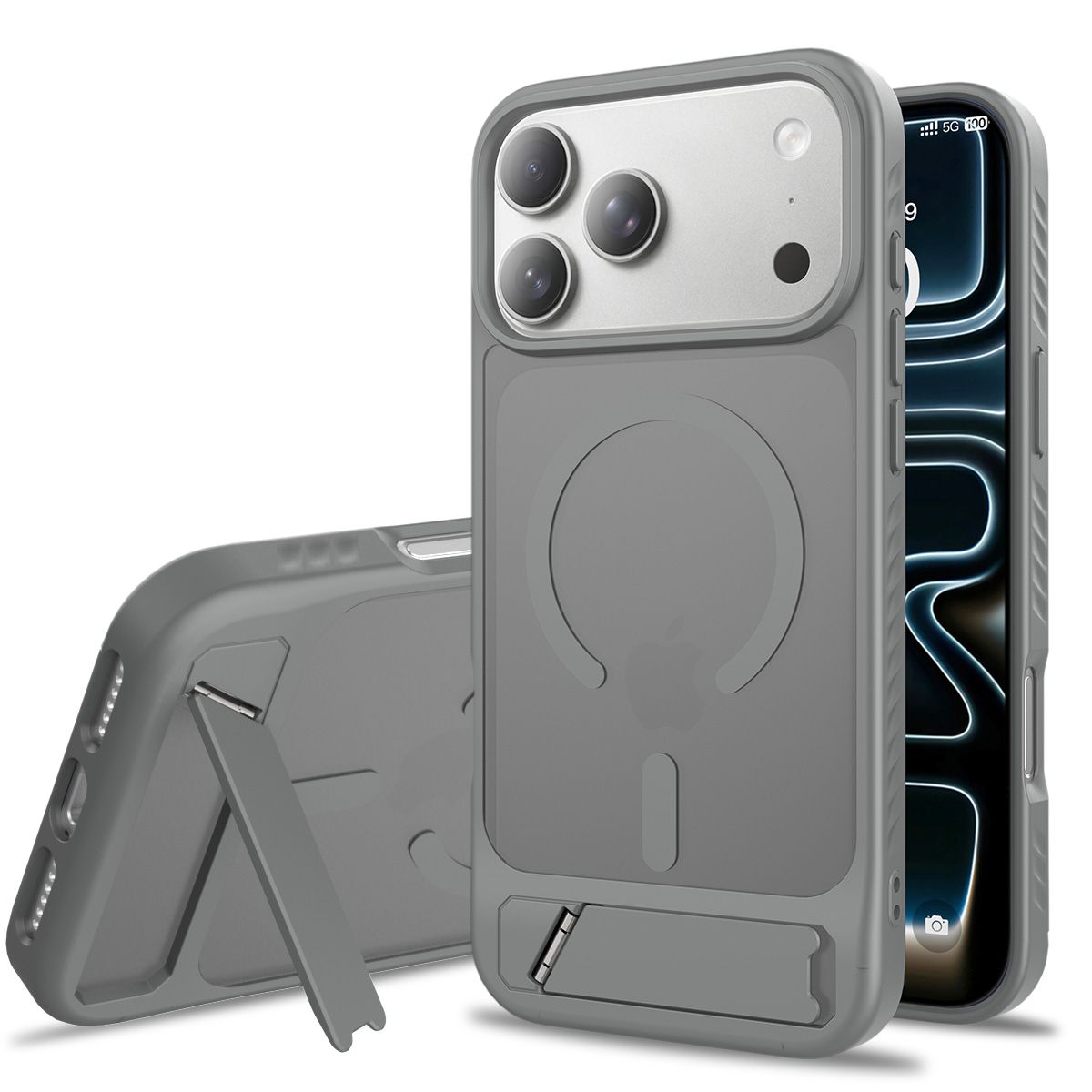Tilt 45° Frosted Magnetic Stand Case — 295