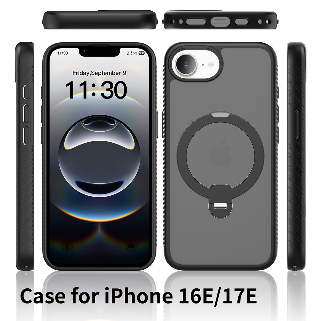 Orbit Frost Matte Skin Feeling Magsafe Case with 360° Rotating Stand — 86