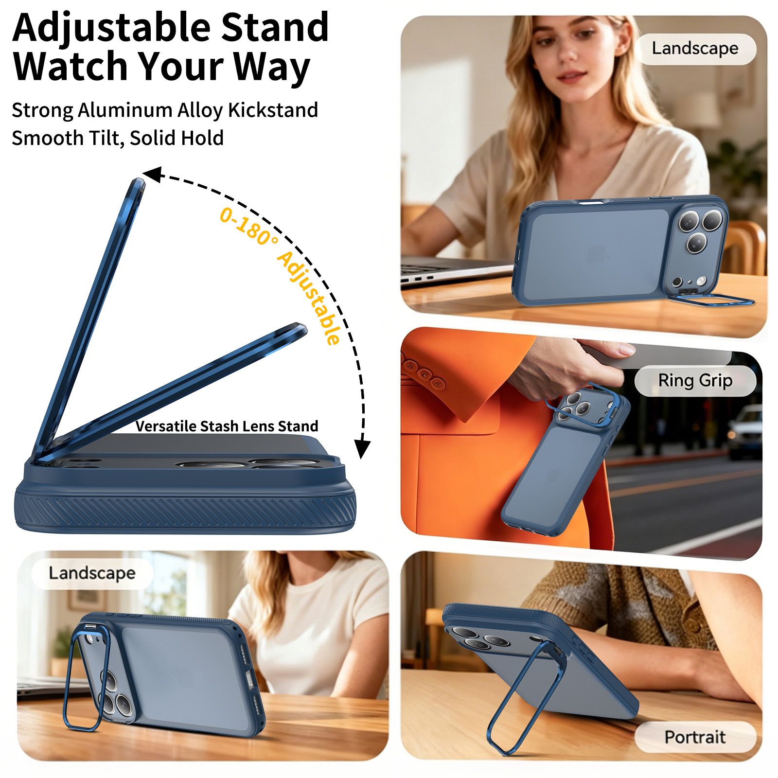 Pivot Skin Feeling Camera Bracket Case — 74