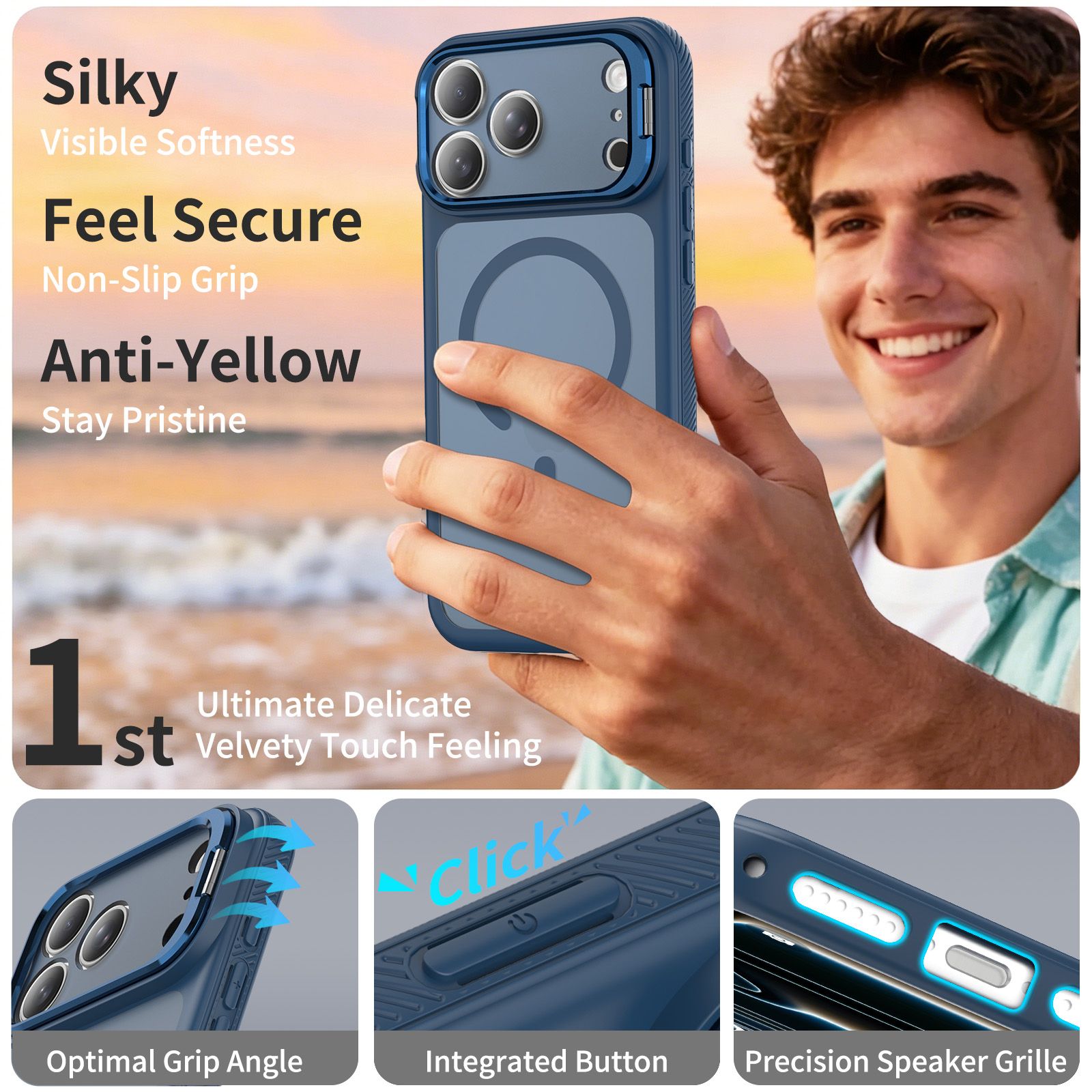 Pivot Skin Feeling Camera Bracket Case — 106
