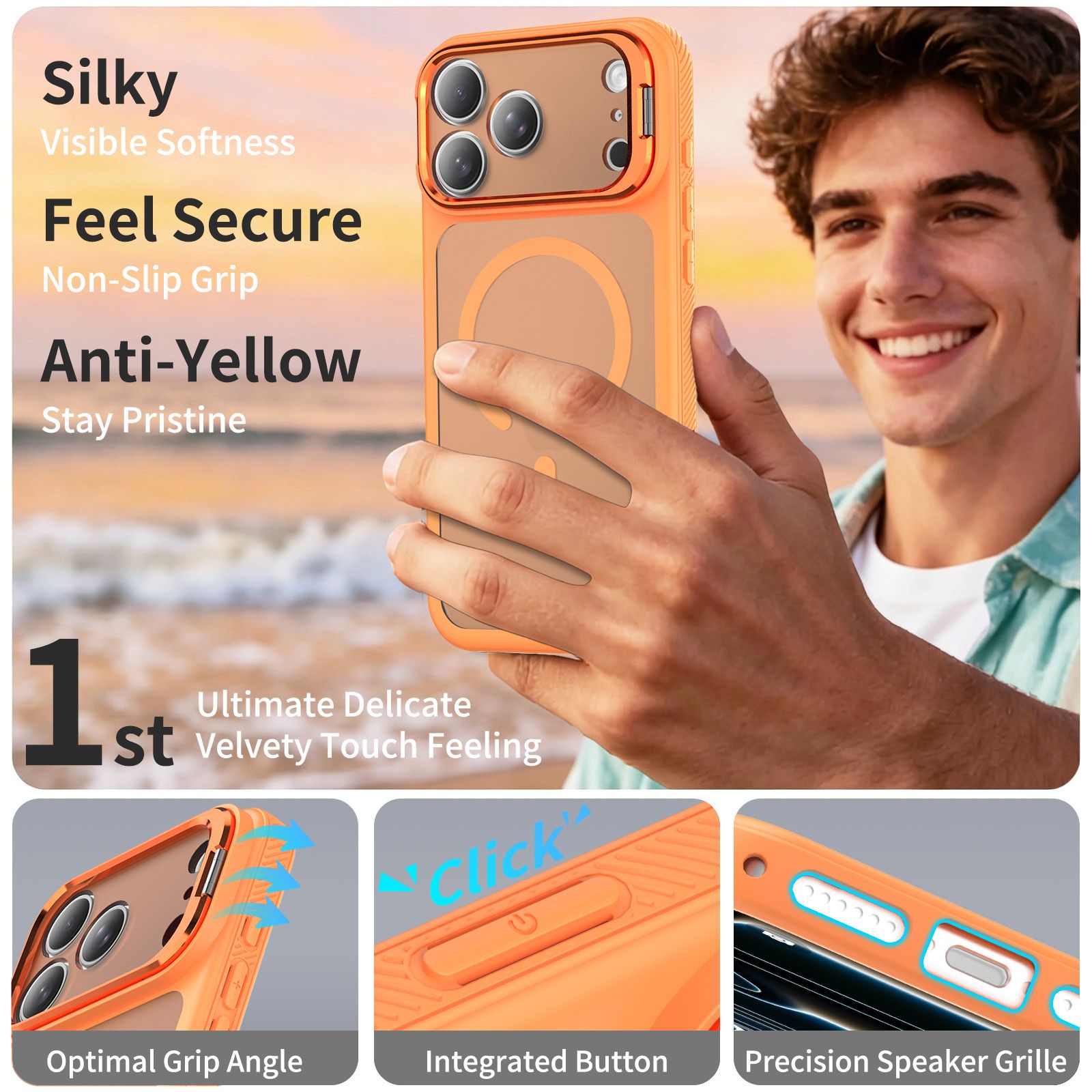 Pivot Skin Feeling Camera Bracket Case — 112