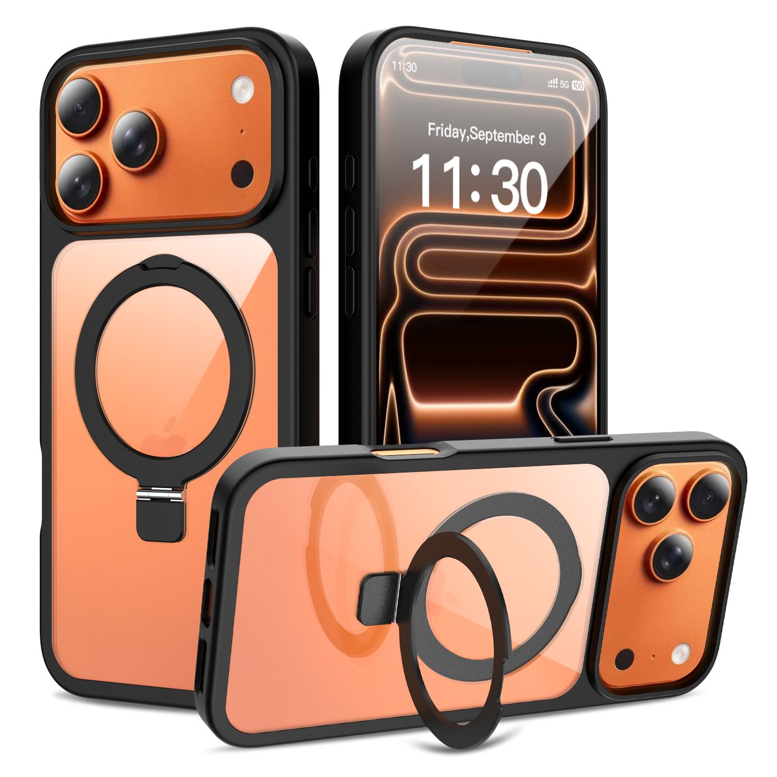 Loop Prism Clear Case with Round Stand — 2