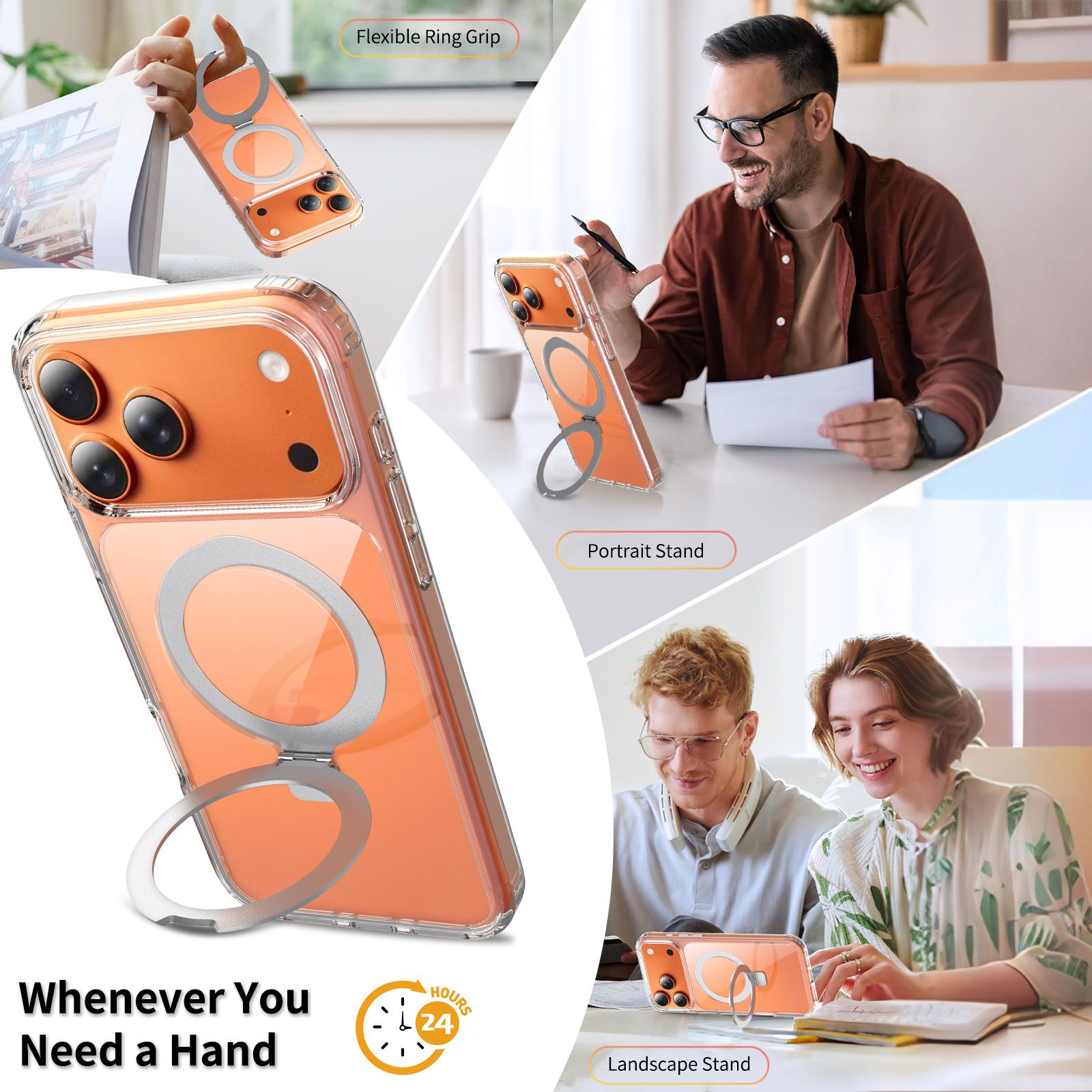 Loop Prism Clear Case with Round Stand — 11