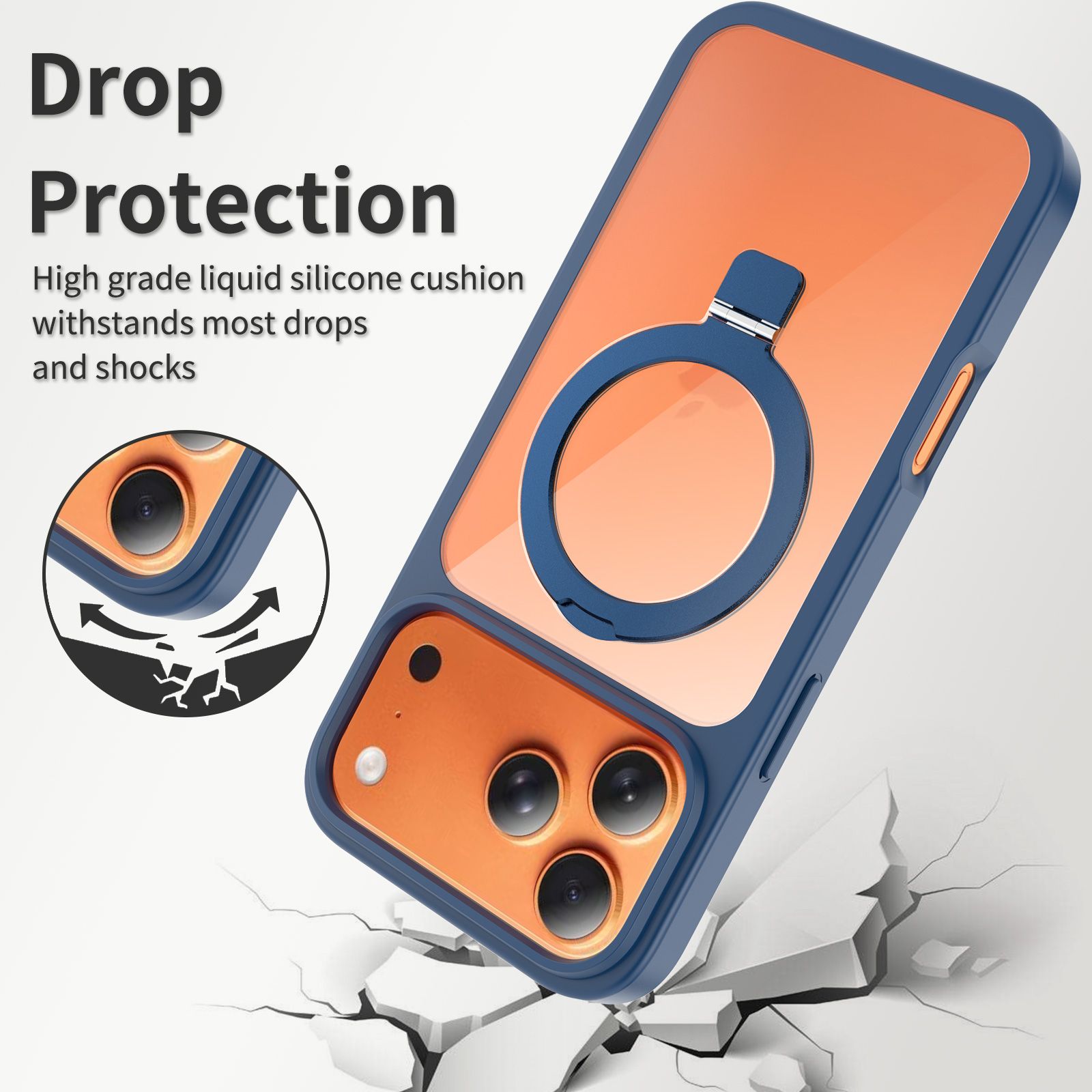 Loop Prism Clear Case with Round Stand — 28