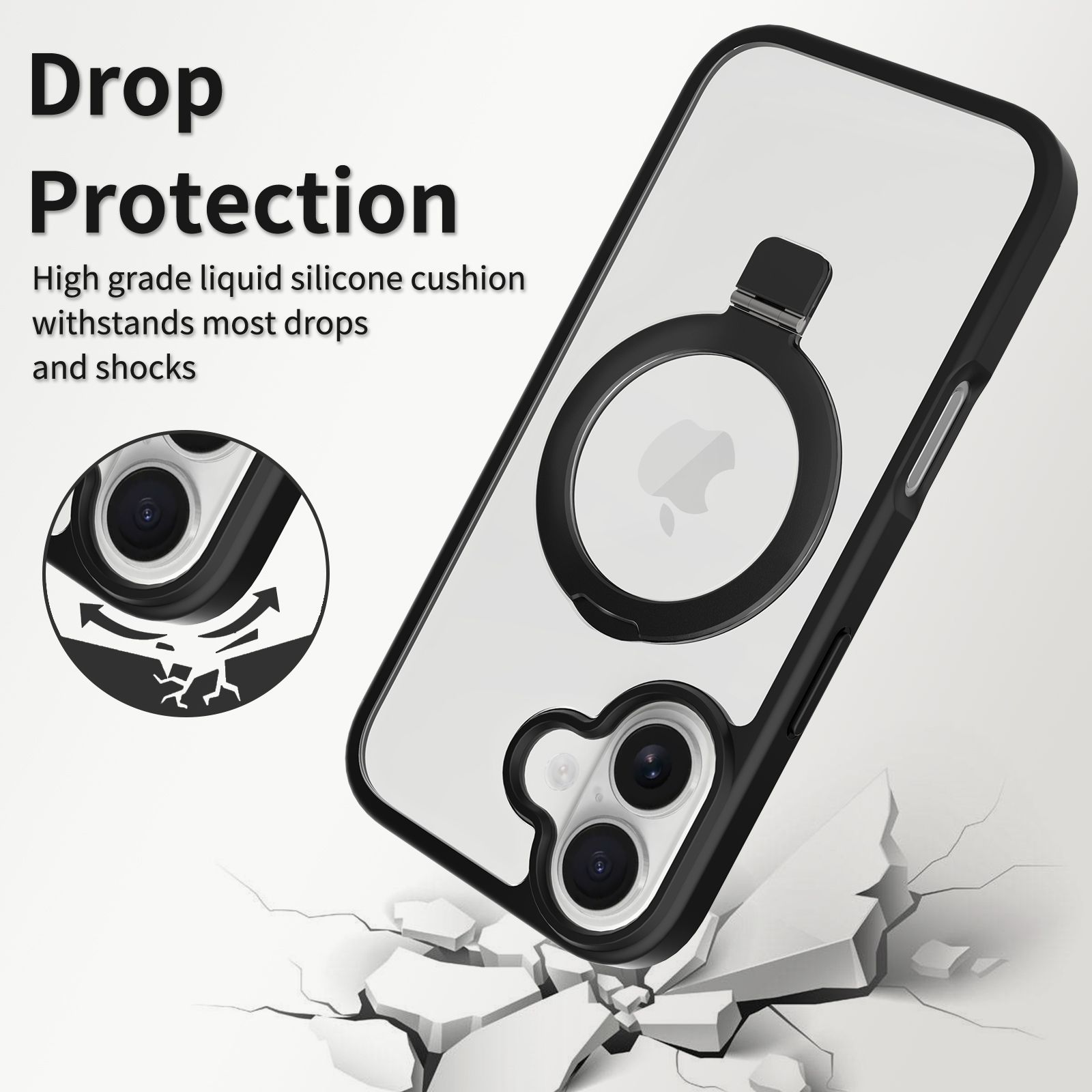 Loop Prism Clear Case with Round Stand — 134