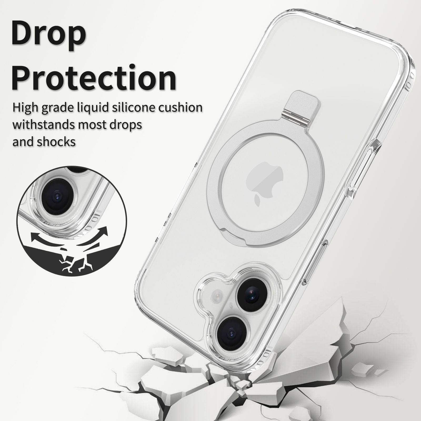 Loop Prism Clear Case with Round Stand — 142