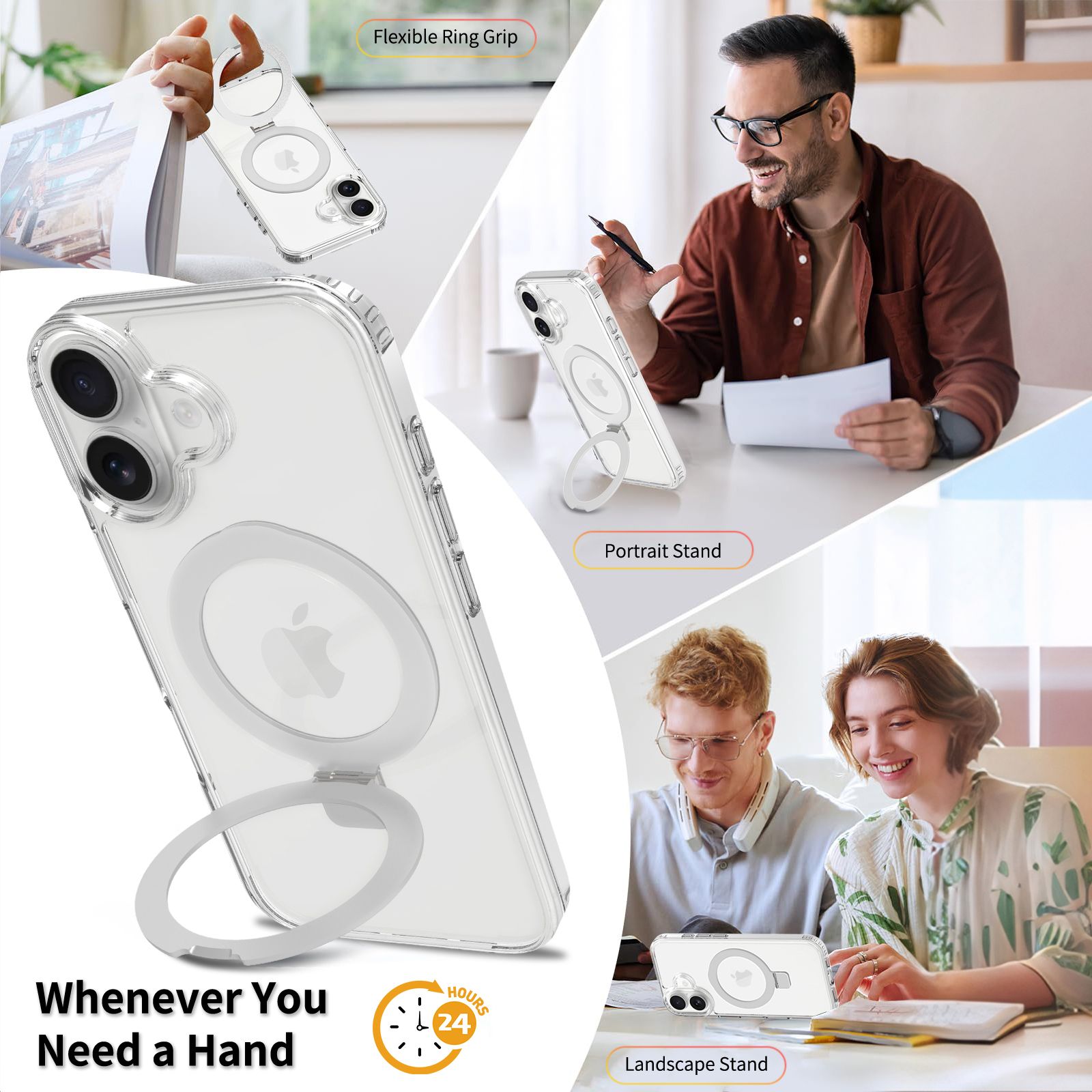 Loop Prism Clear Case with Round Stand — 143