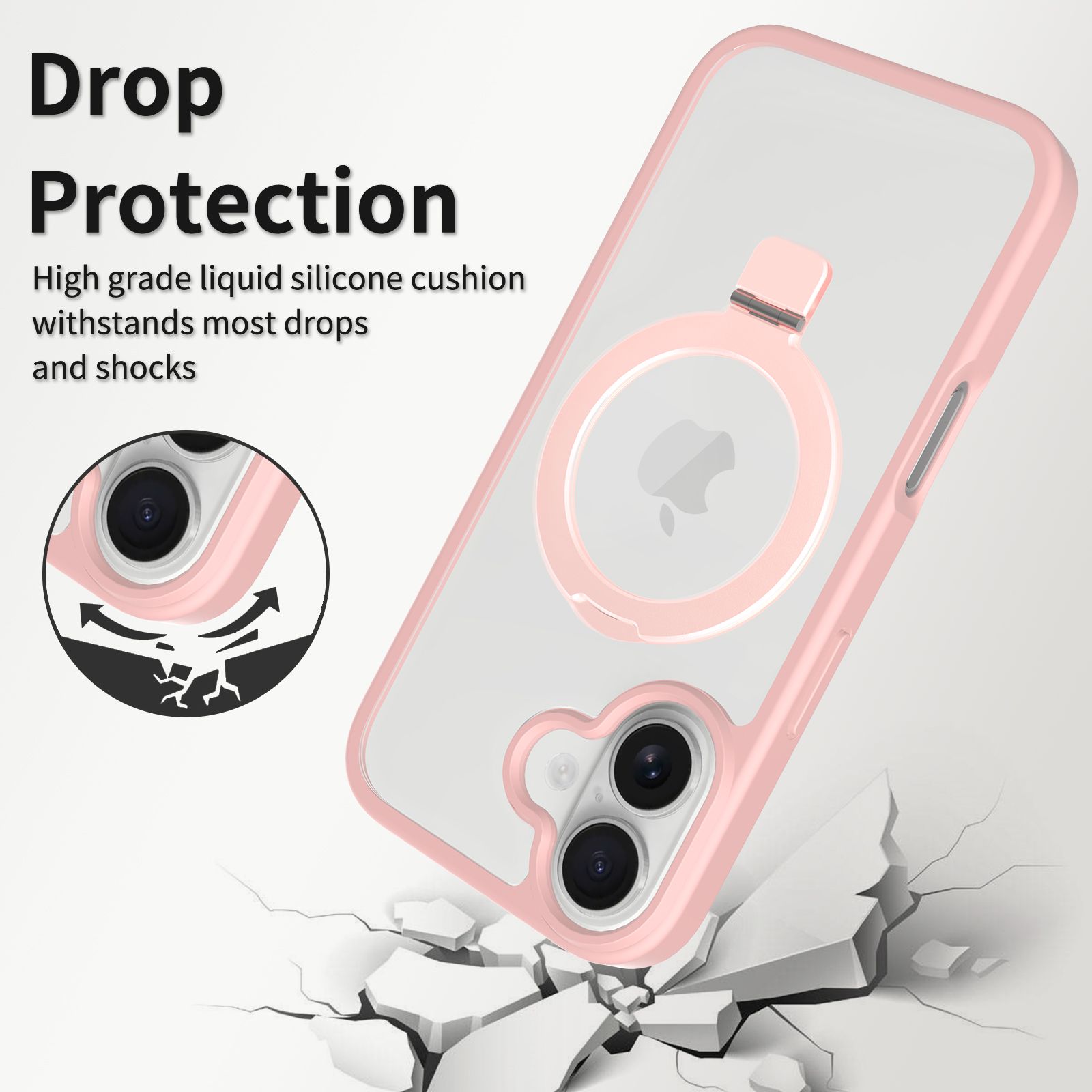 Loop Prism Clear Case with Round Stand — 148