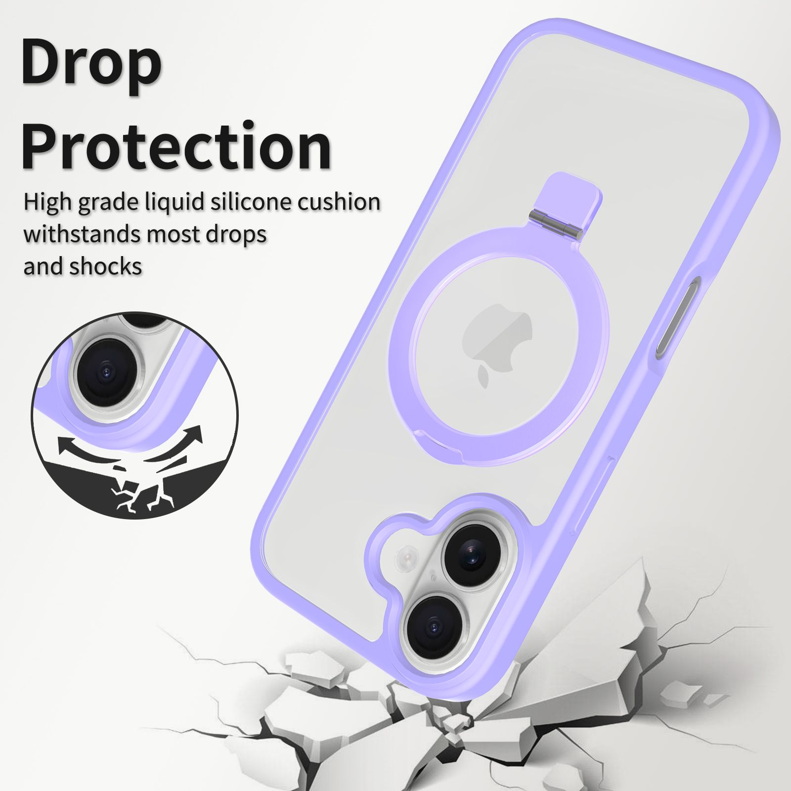 Loop Prism Clear Case with Round Stand — 154