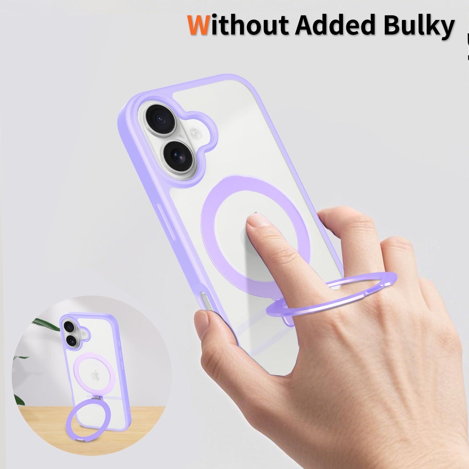 Loop Prism Clear Case with Round Stand — 158