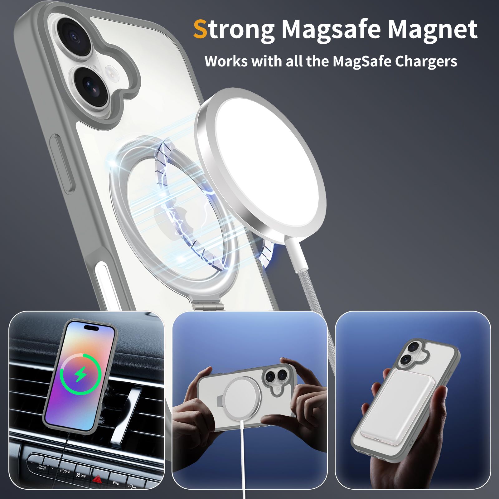 Loop Prism Clear Case with Round Stand — 163