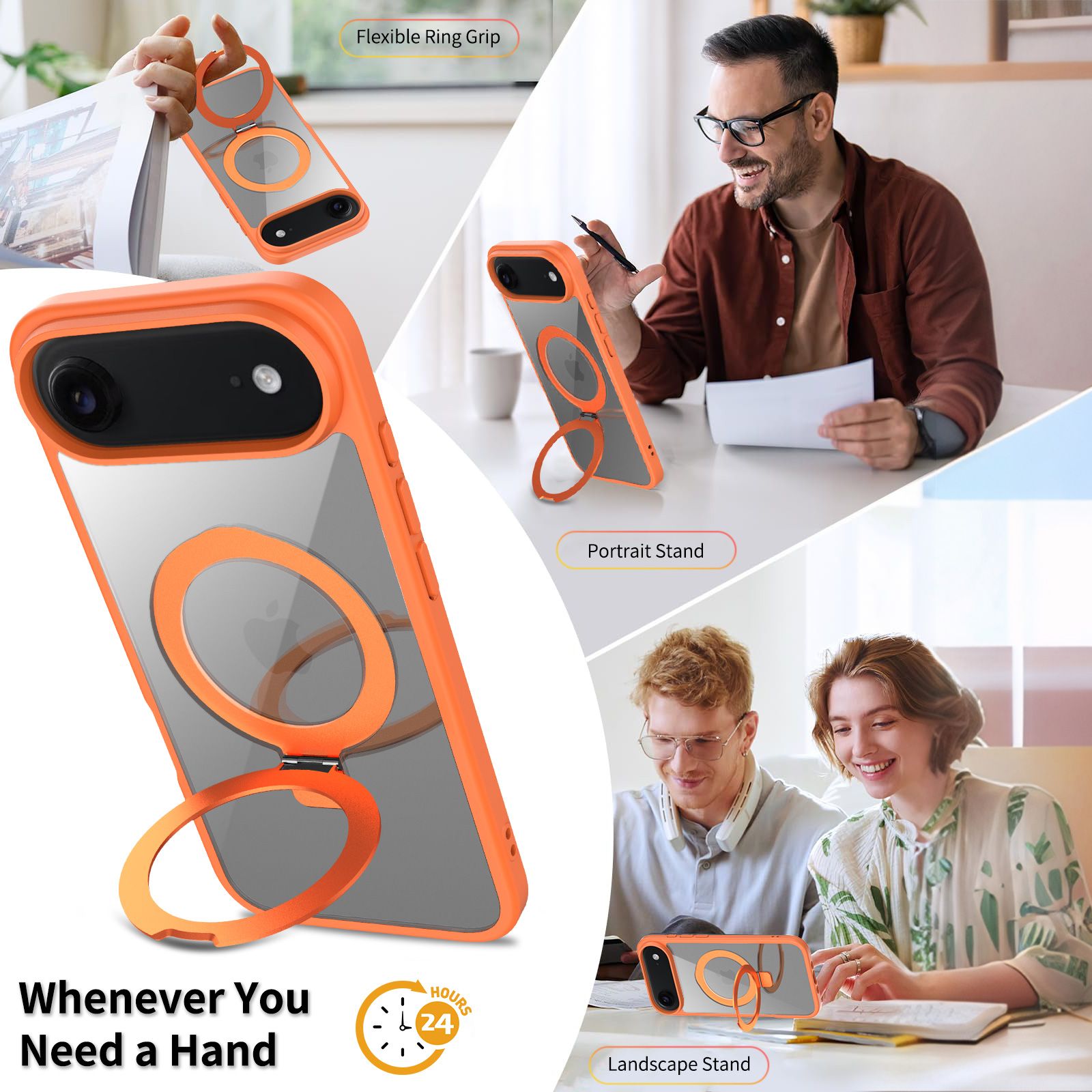 Loop Prism Clear Case with Round Stand — 99