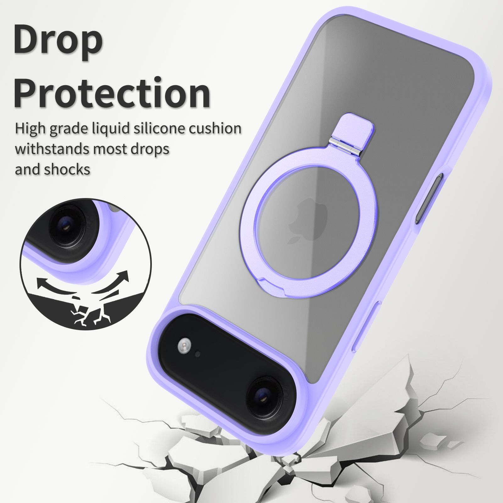 Loop Prism Clear Case with Round Stand — 110