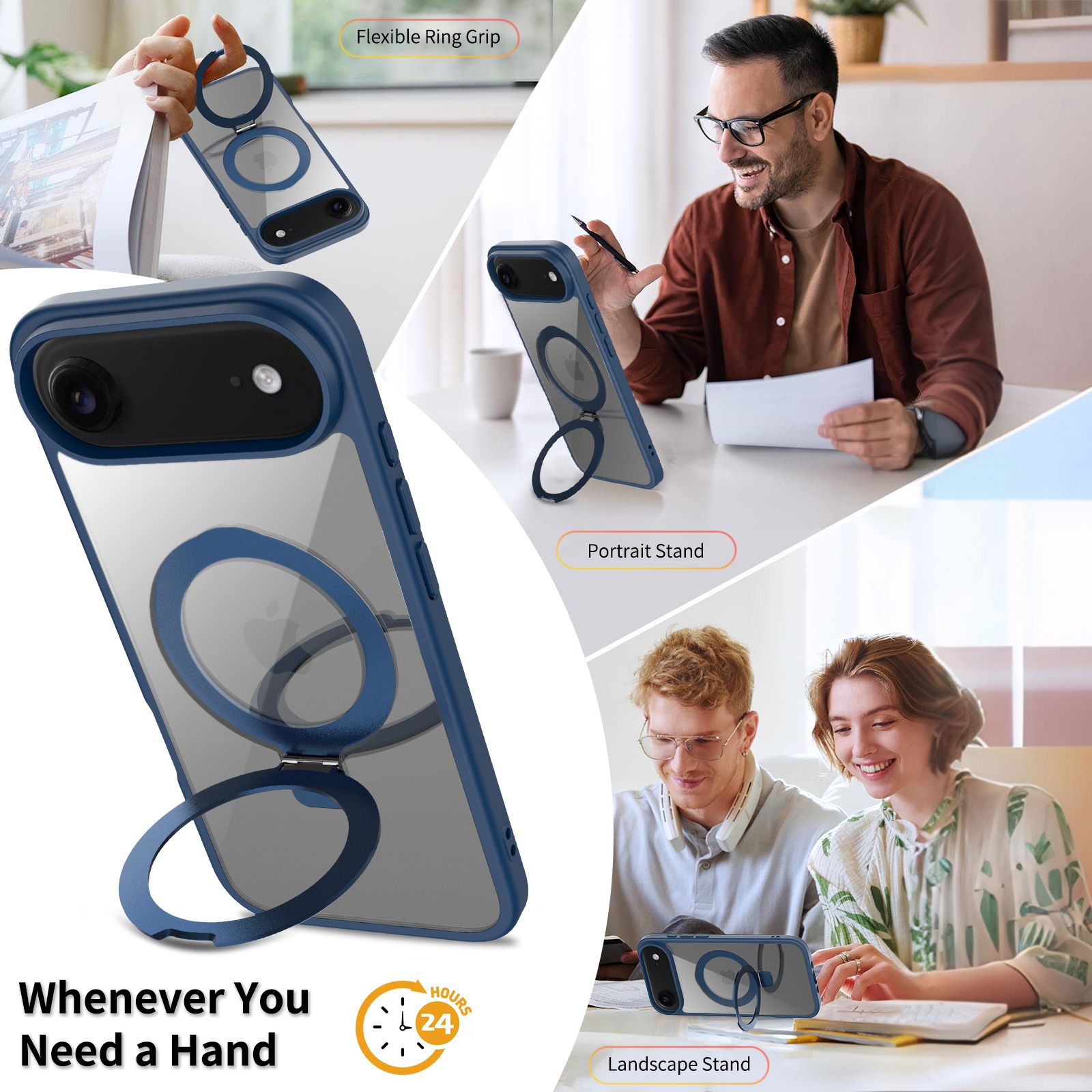 Loop Prism Clear Case with Round Stand — 117