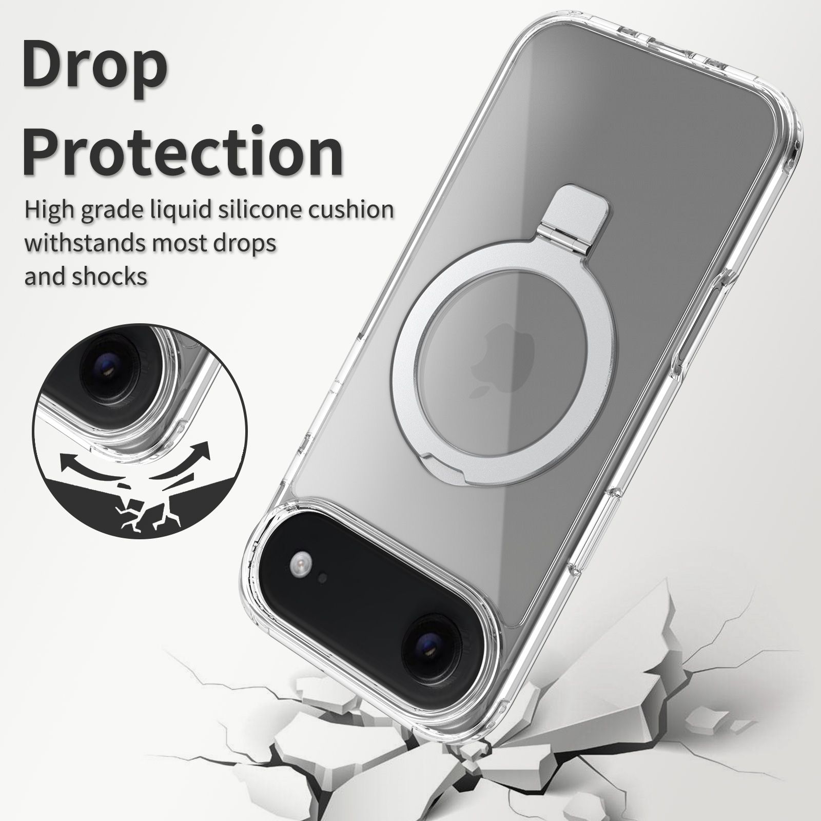 Loop Prism Clear Case with Round Stand — 122