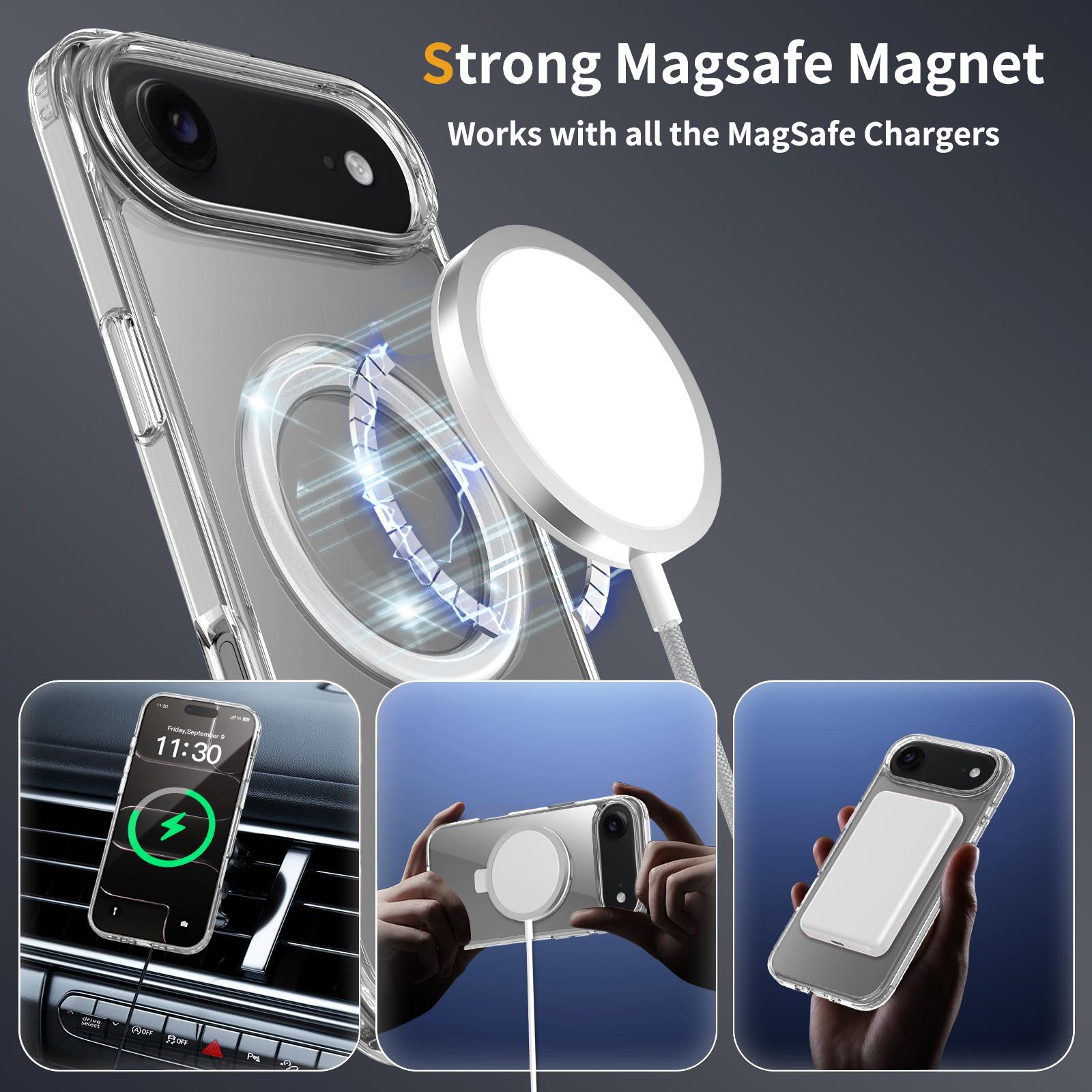 Loop Prism Clear Case with Round Stand — 125
