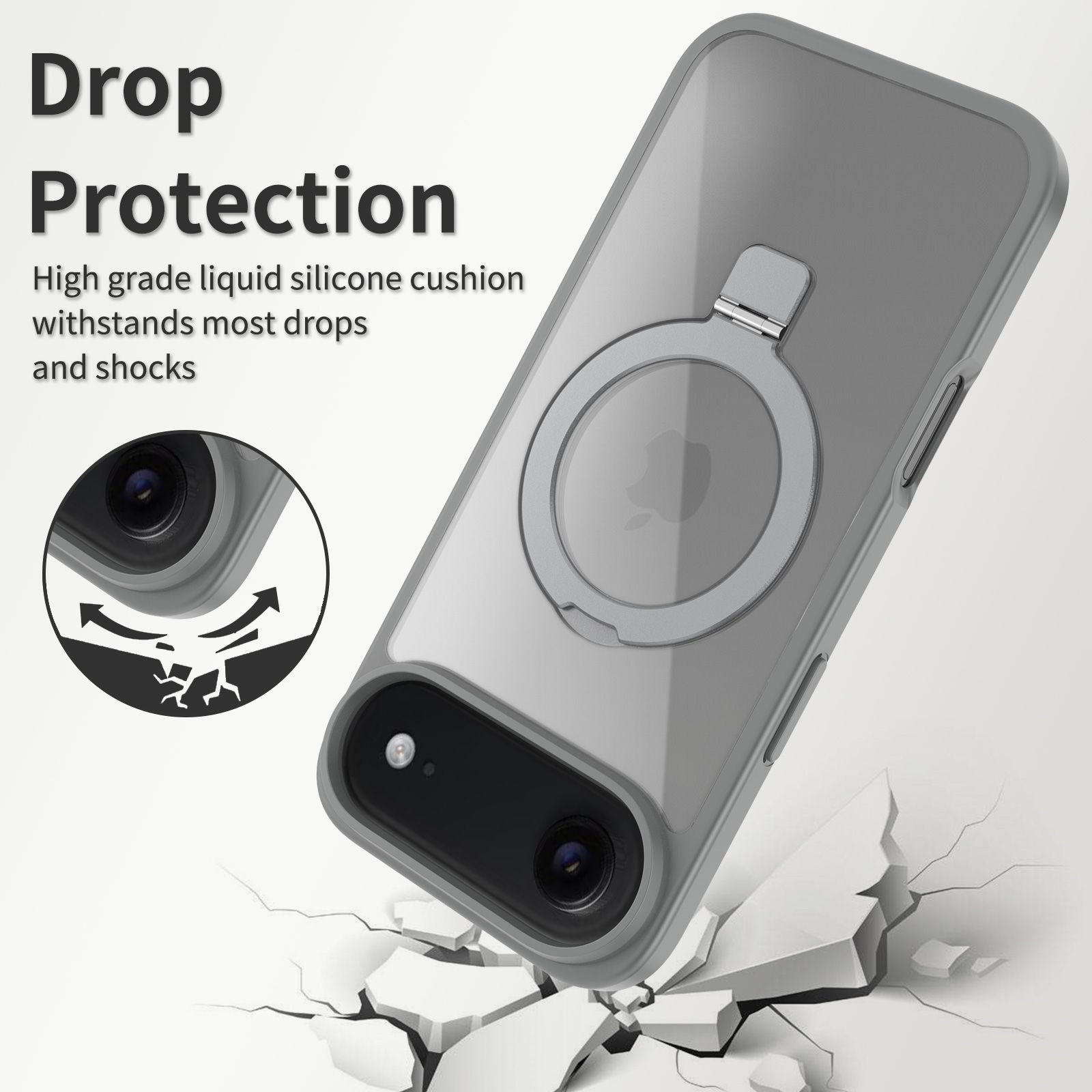 Loop Prism Clear Case with Round Stand — 128