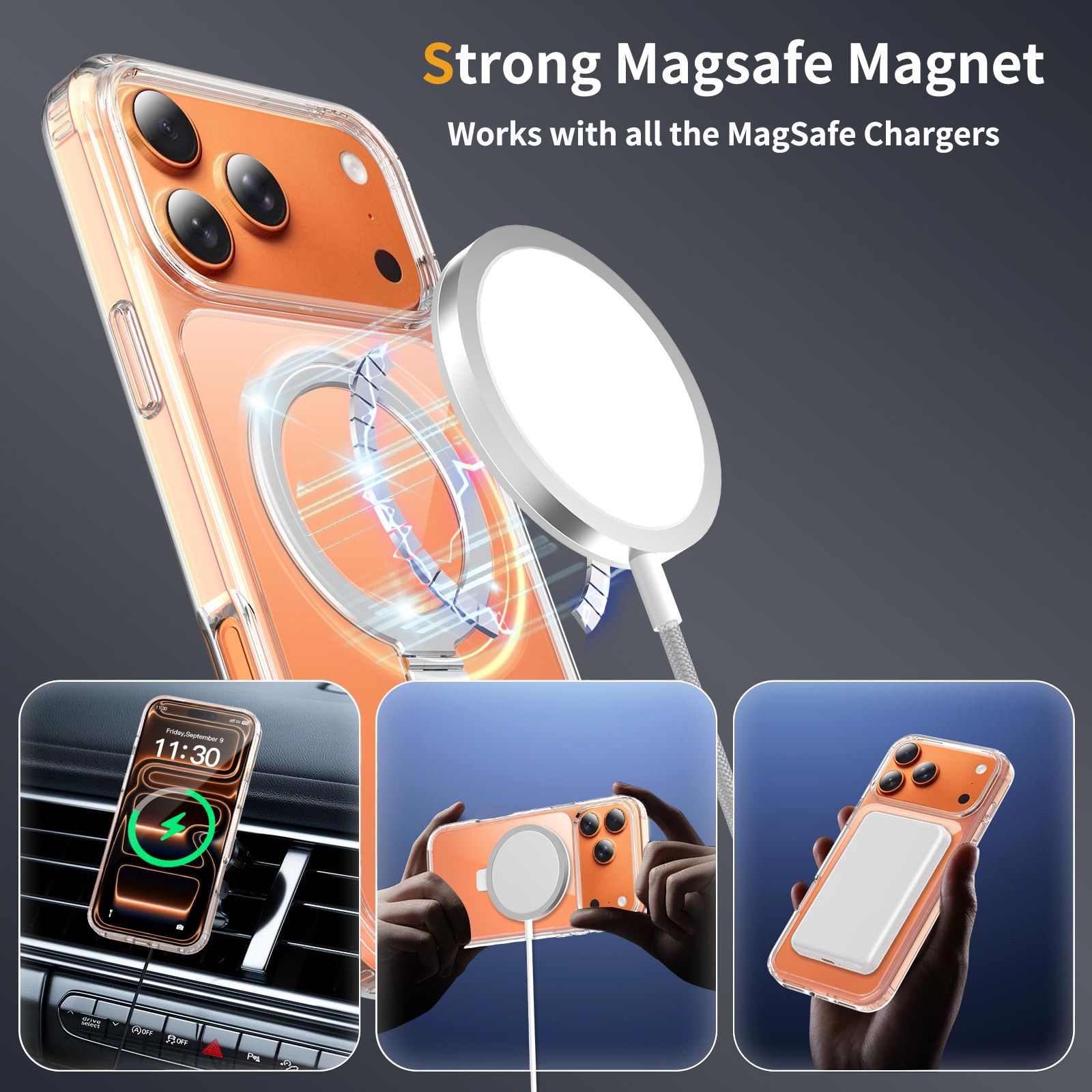 Loop Prism Clear Case with Round Stand — 57